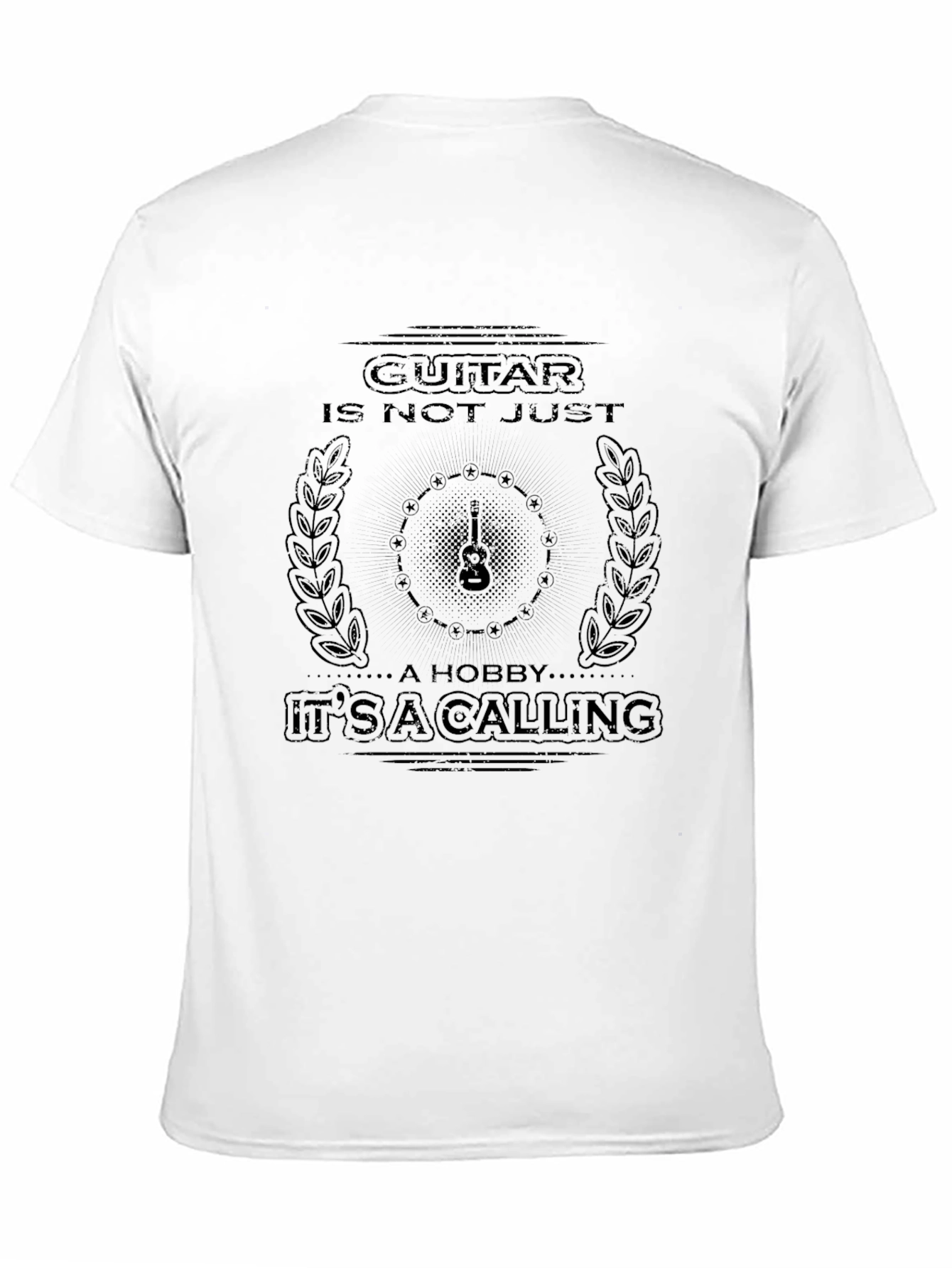 Guitar Calling Graphic Tee - Music Lover T-Shirt