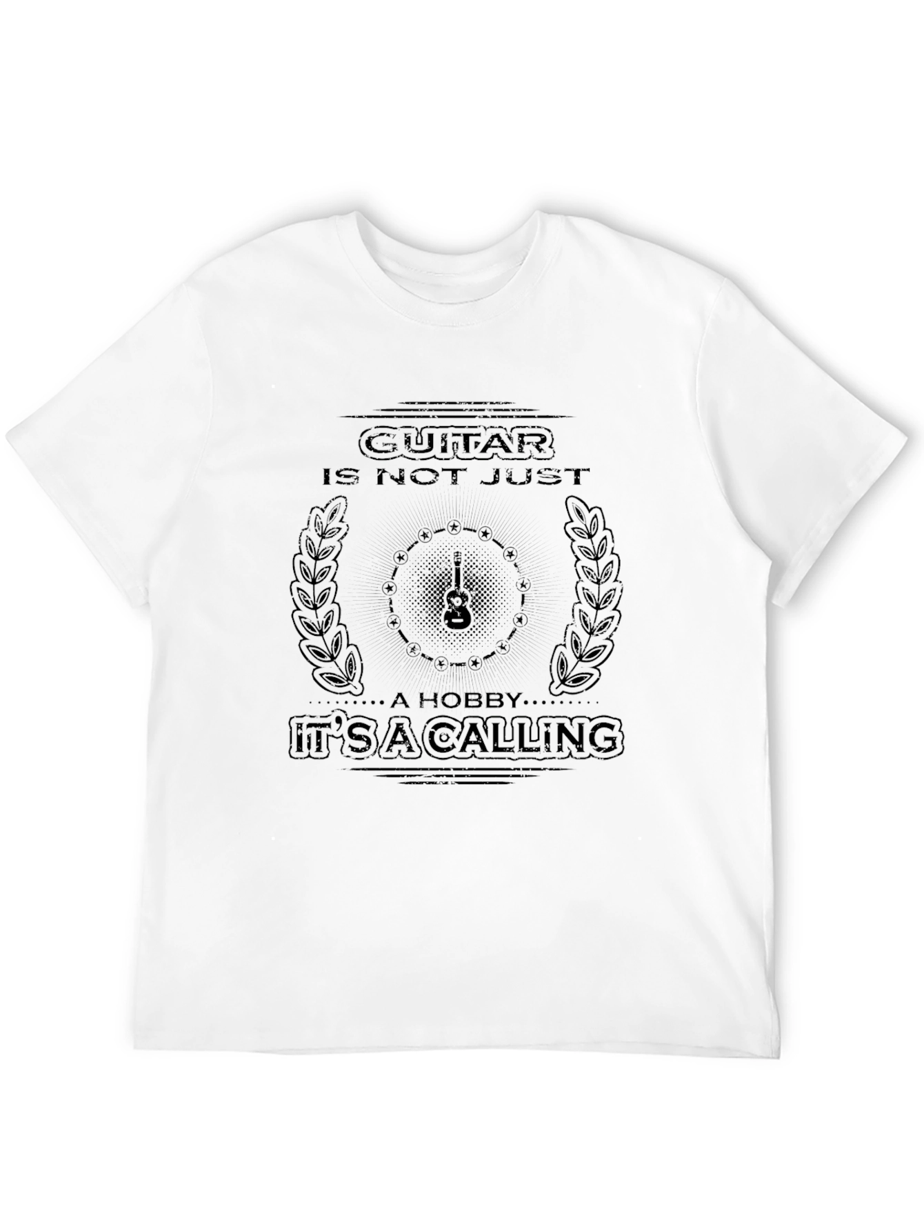 Guitar Calling Graphic Tee - Music Lover T-Shirt