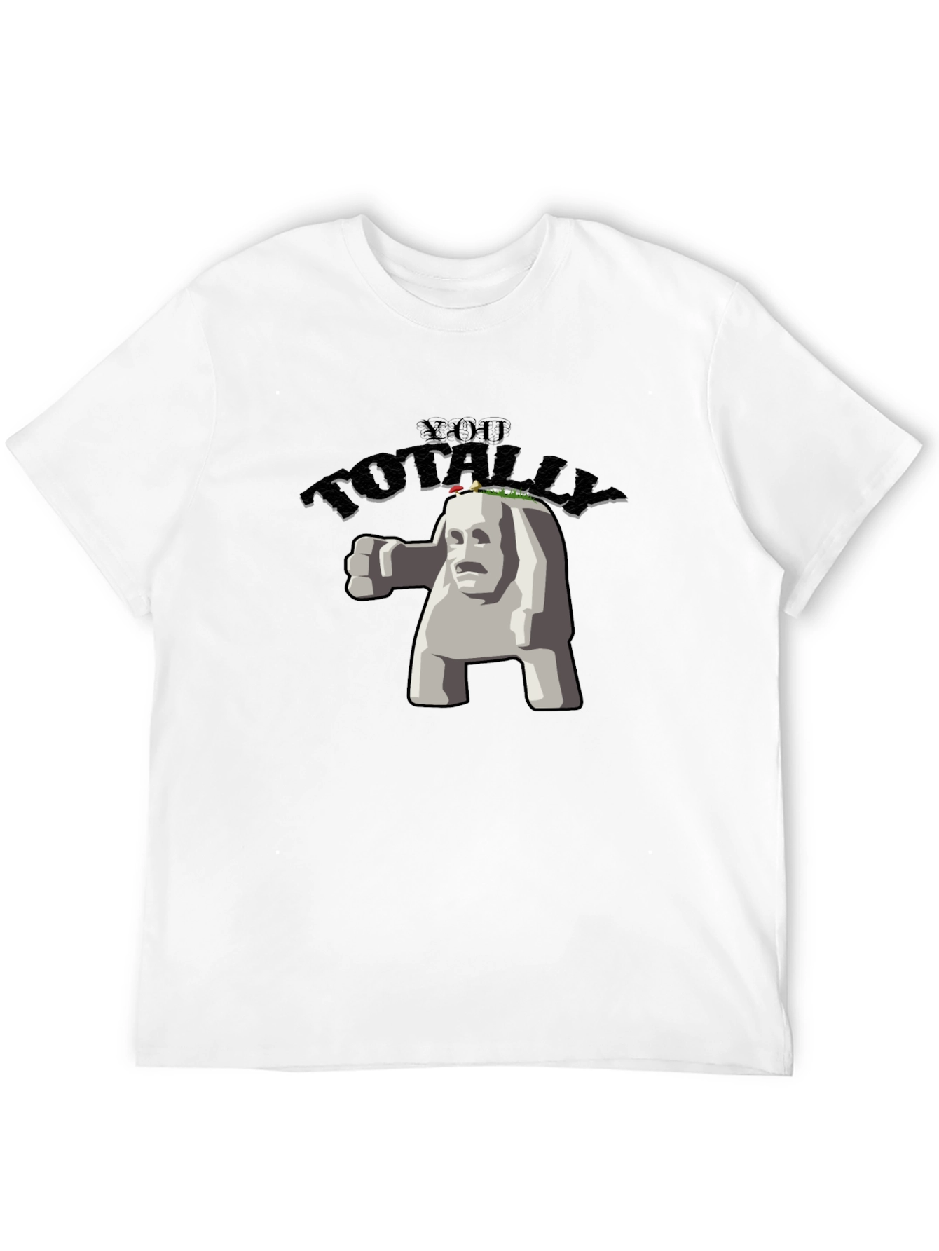Totally Awesome Stone Creature Graphic Tee