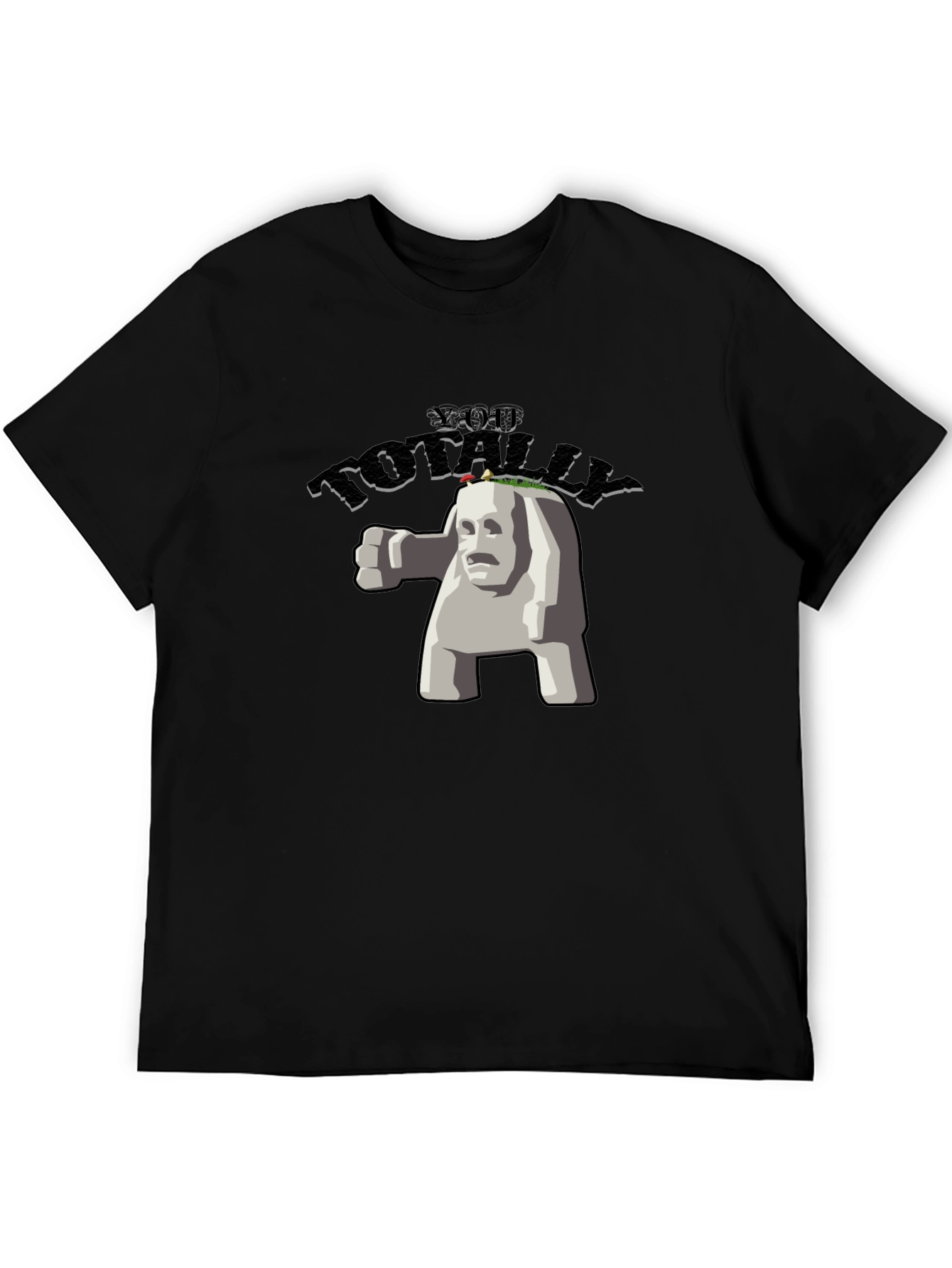 Totally Awesome Stone Creature Graphic Tee