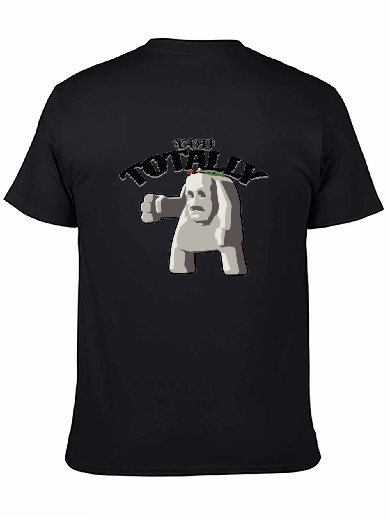 Totally Awesome Stone Creature Graphic Tee
