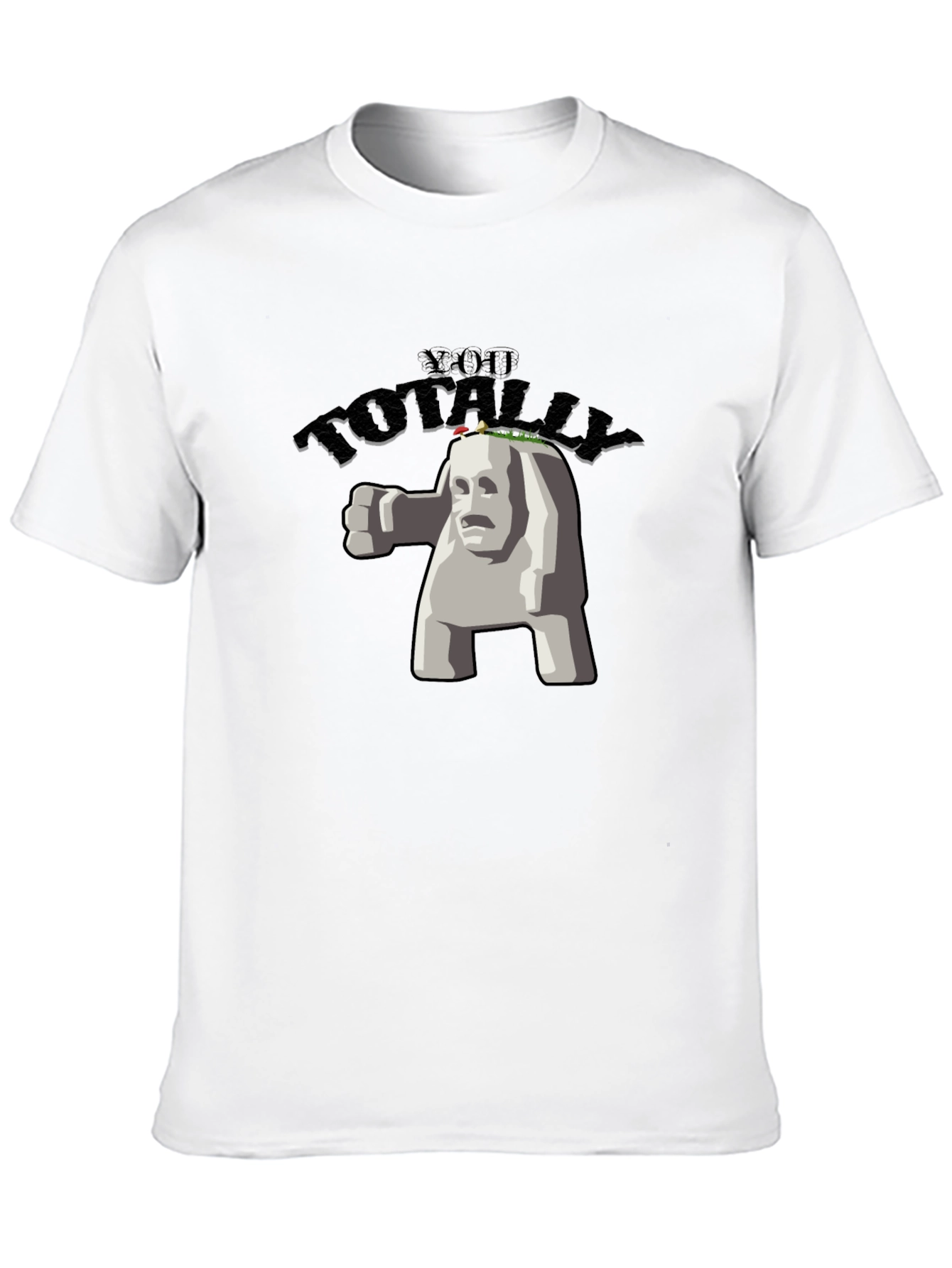 Totally Awesome Stone Creature Graphic Tee