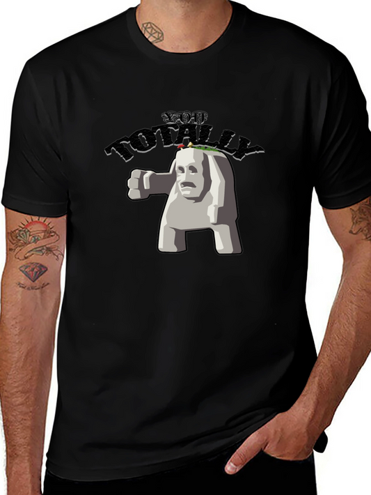 Totally Awesome Stone Creature Graphic Tee