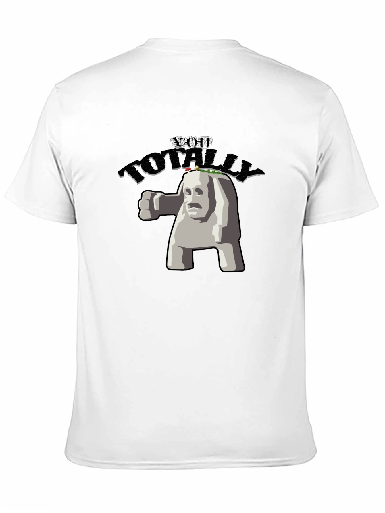 Totally Awesome Stone Creature Graphic Tee