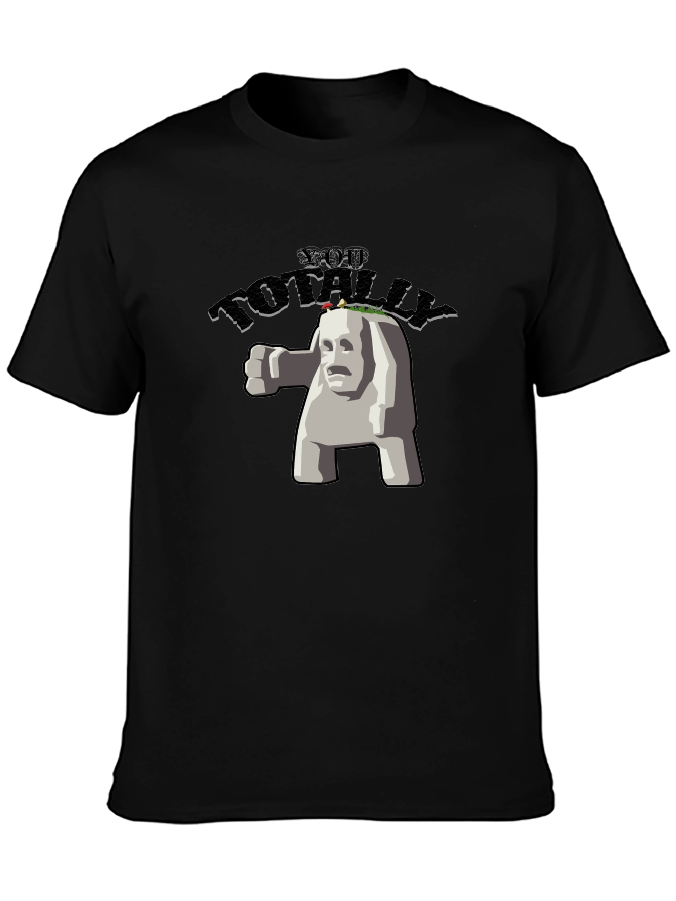 Totally Awesome Stone Creature Graphic Tee