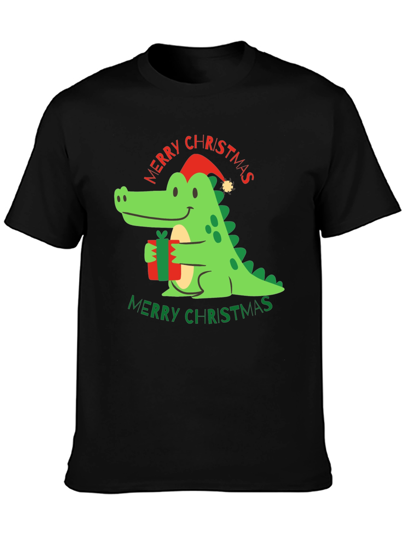 Festive Crocodile Christmas T-Shirt