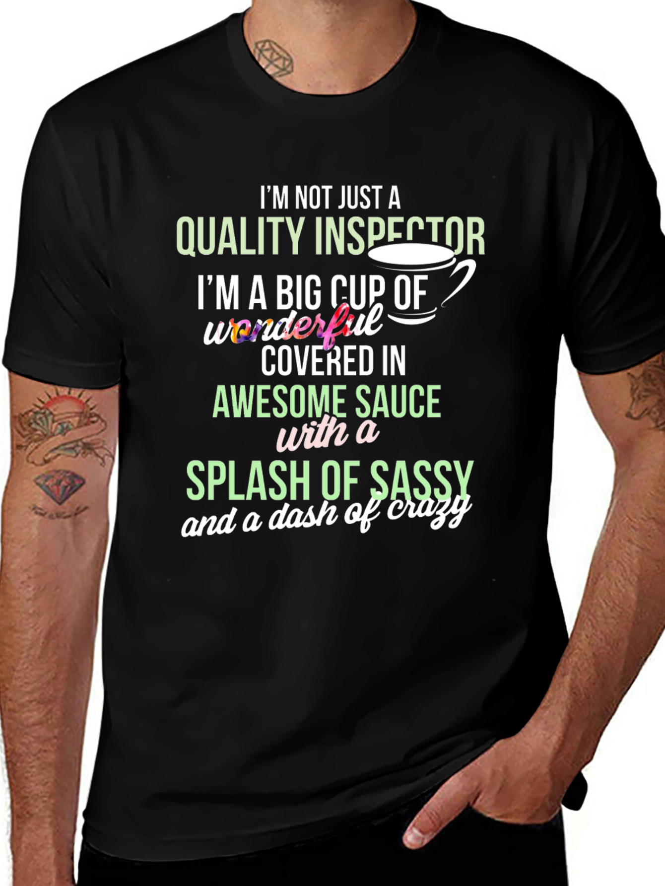 Quality Inspector Sassy Crazy T-Shirt