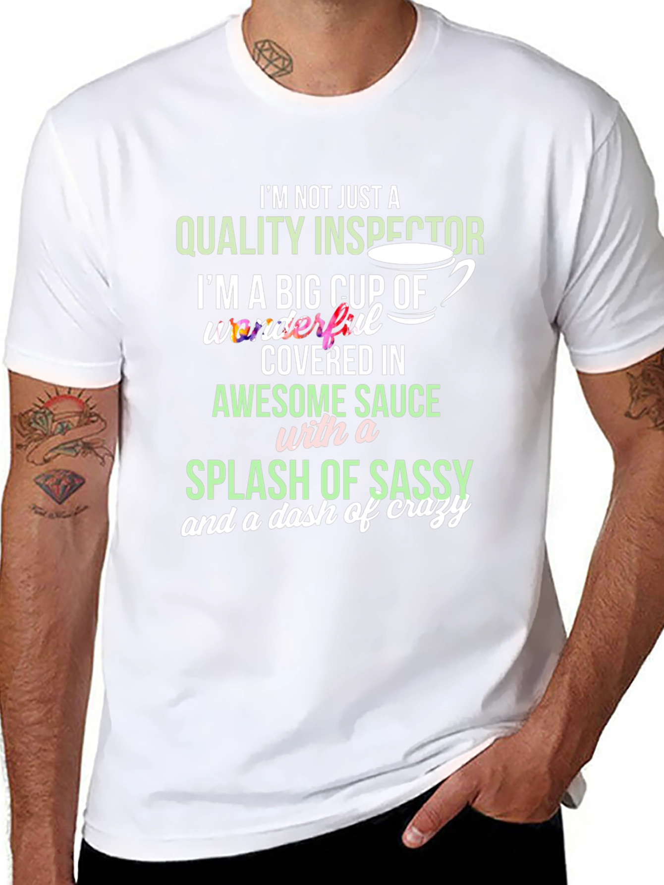 Quality Inspector Sassy Crazy T-Shirt