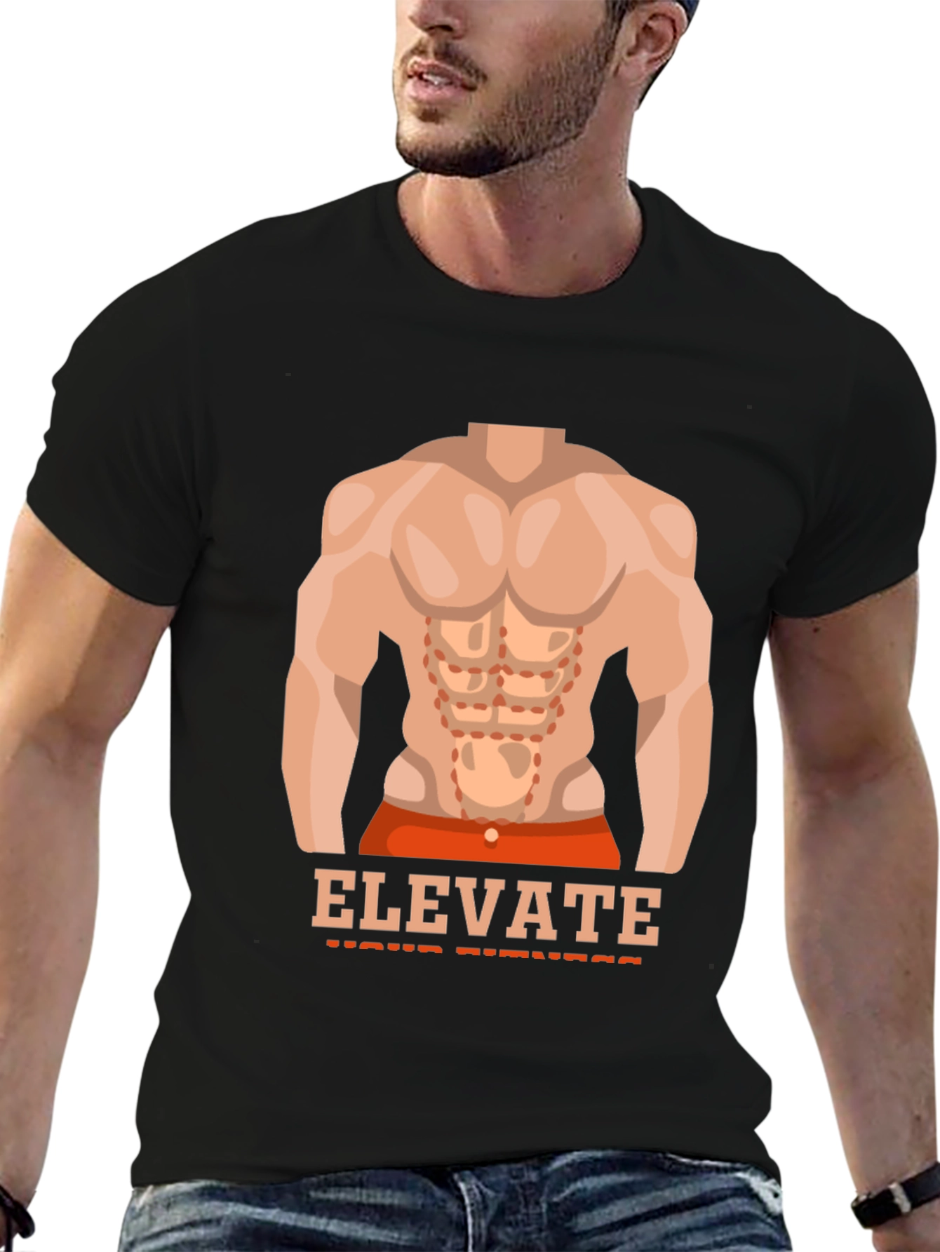 Elevate Your Fitness Graphic Tee