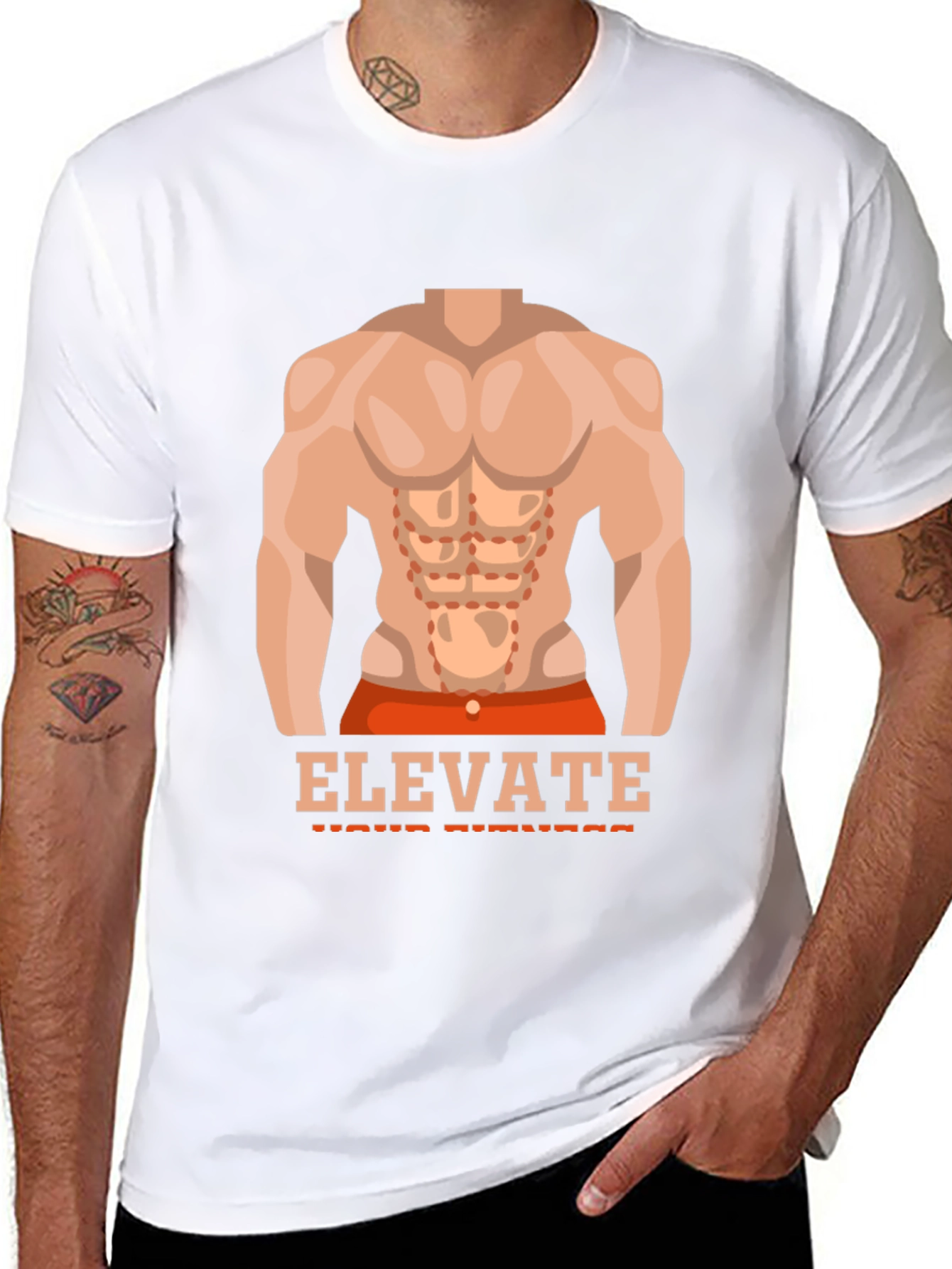 Elevate Your Fitness Graphic Tee