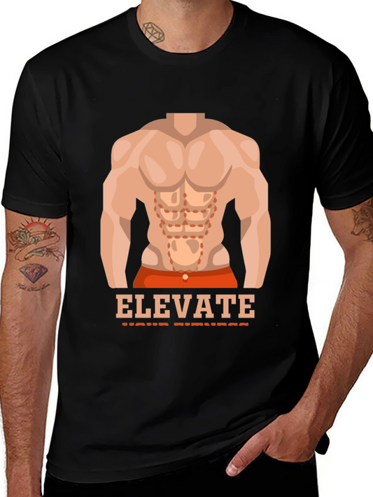 Elevate Your Fitness Graphic Tee