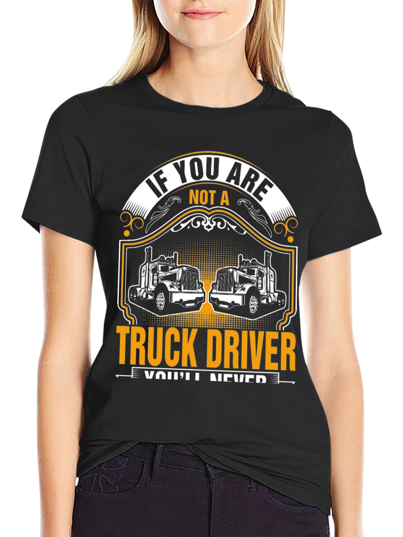 Truck Driver Graphic T-Shirt