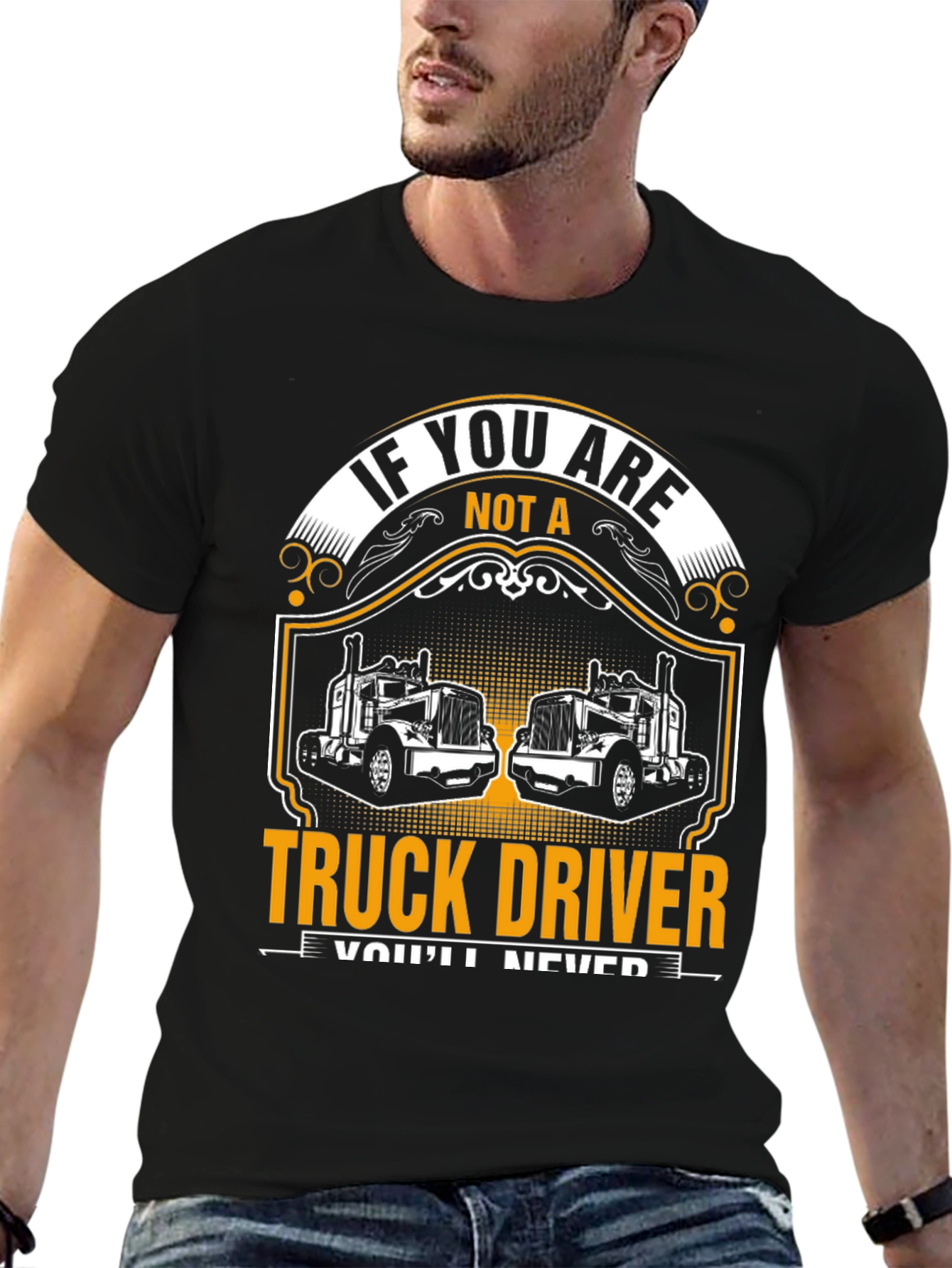 Truck Driver Graphic T-Shirt