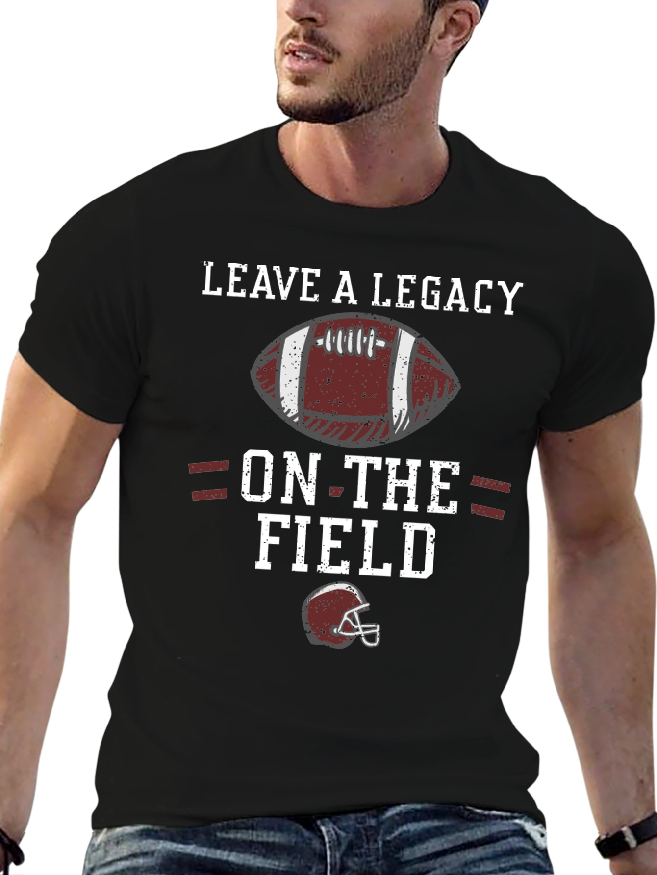 Leave A Legacy Football Graphic Tee