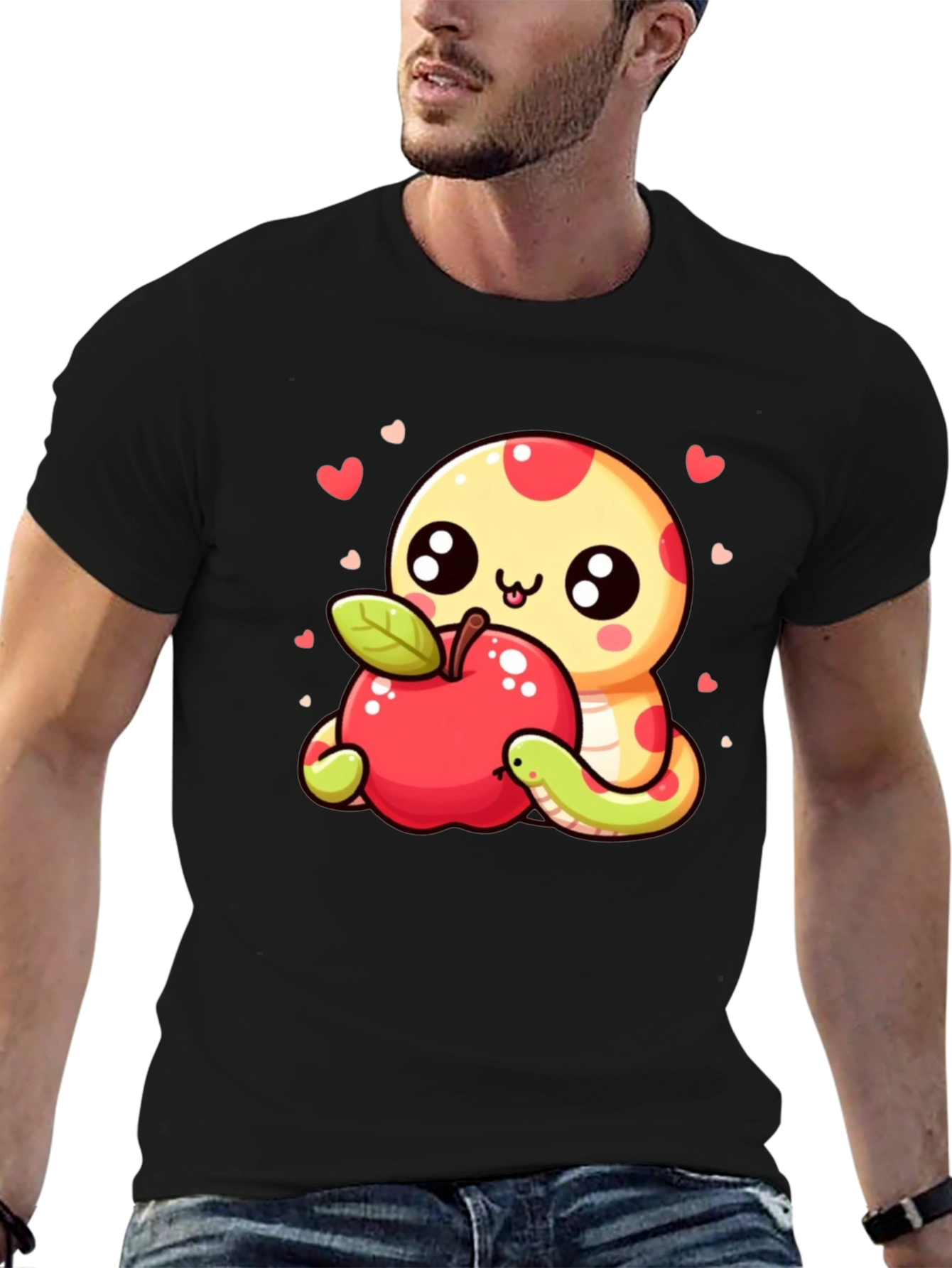 Cute Cartoon Snake T-Shirt