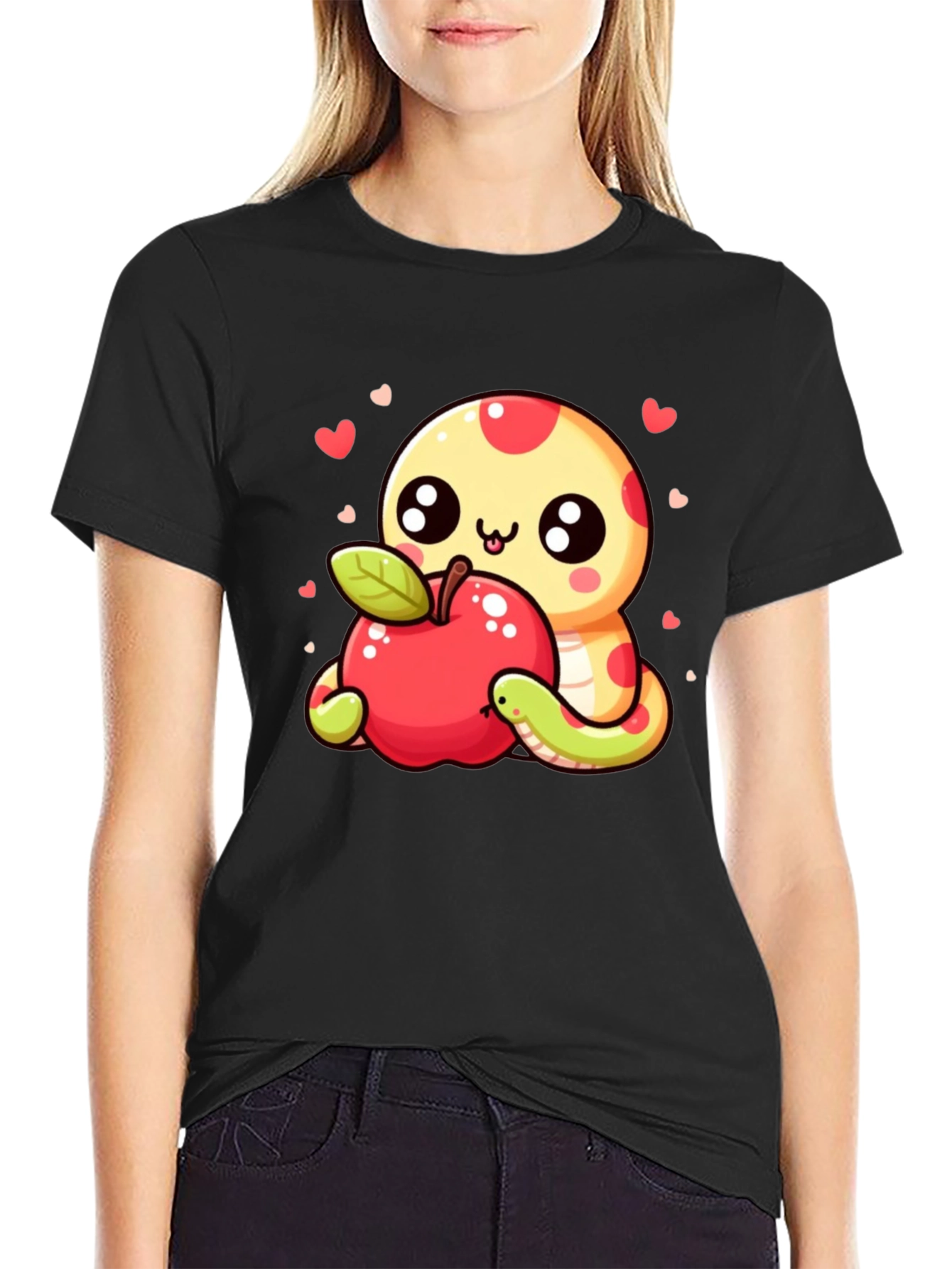 Cute Cartoon Snake T-Shirt