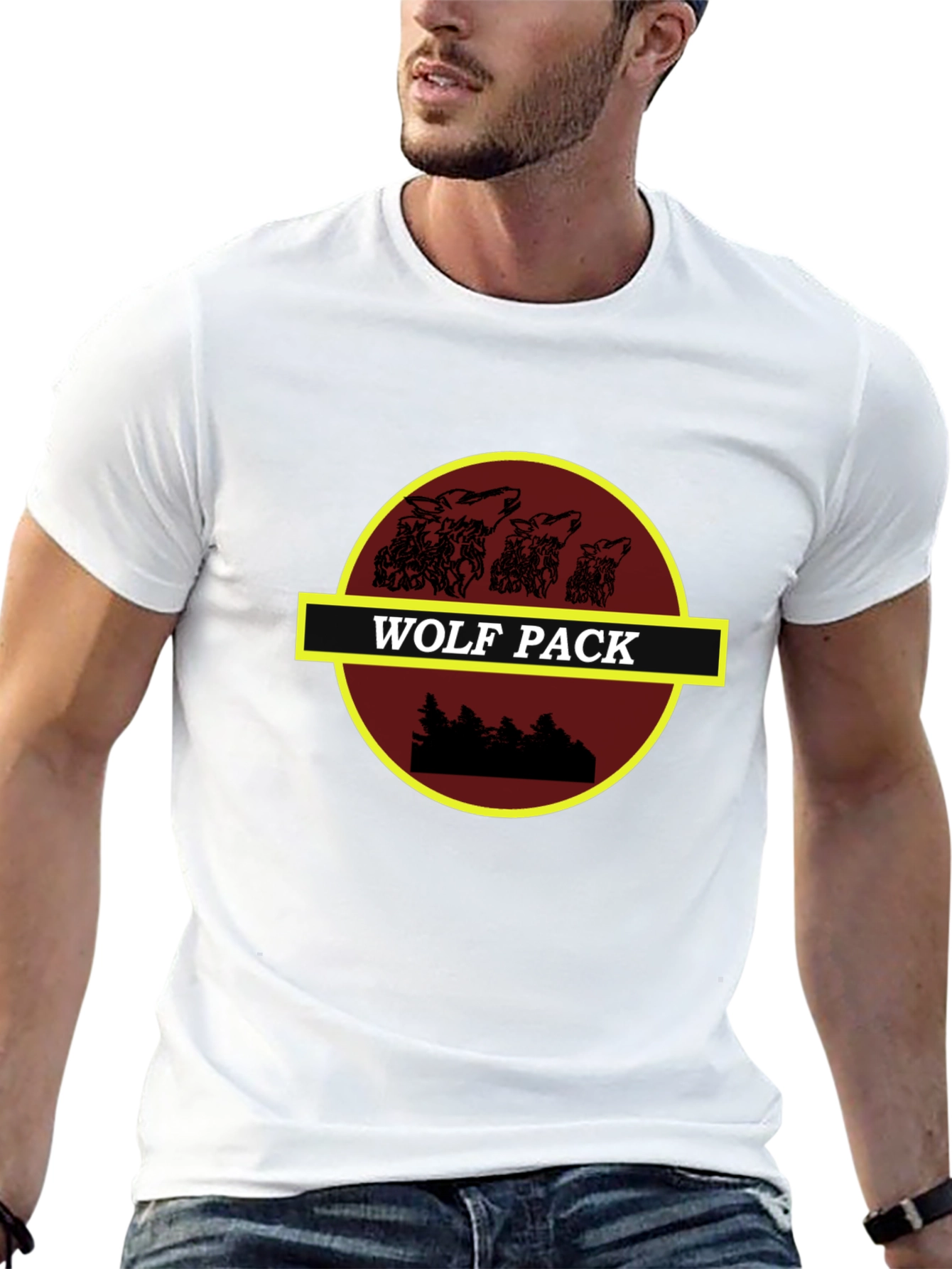 Wolf Pack T-Shirt - Wildlife Graphic Tee