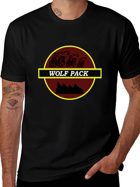 Wolf Pack T-Shirt - Wildlife Graphic Tee