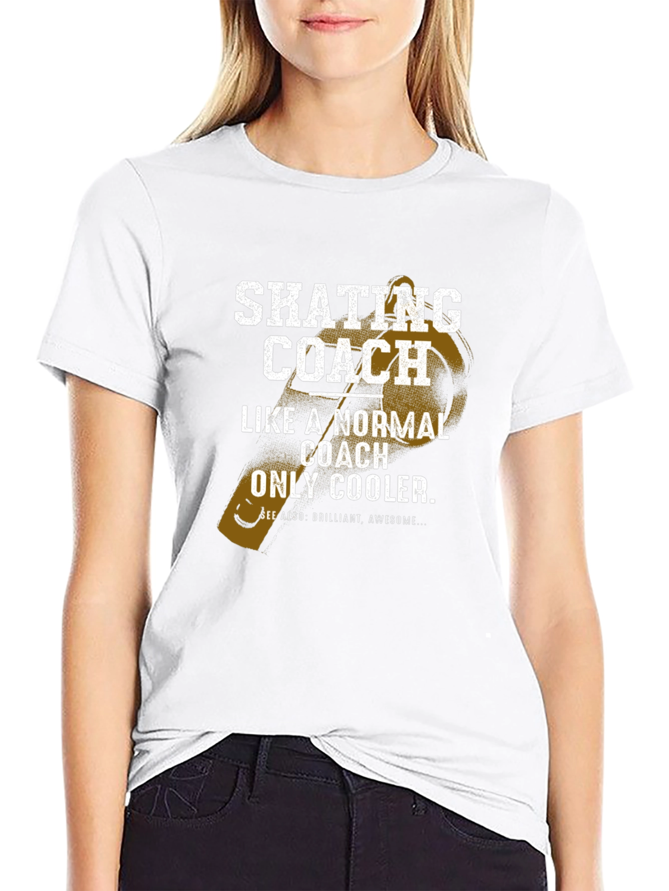 Skating Coach T-Shirt - Cooler Than Normal!