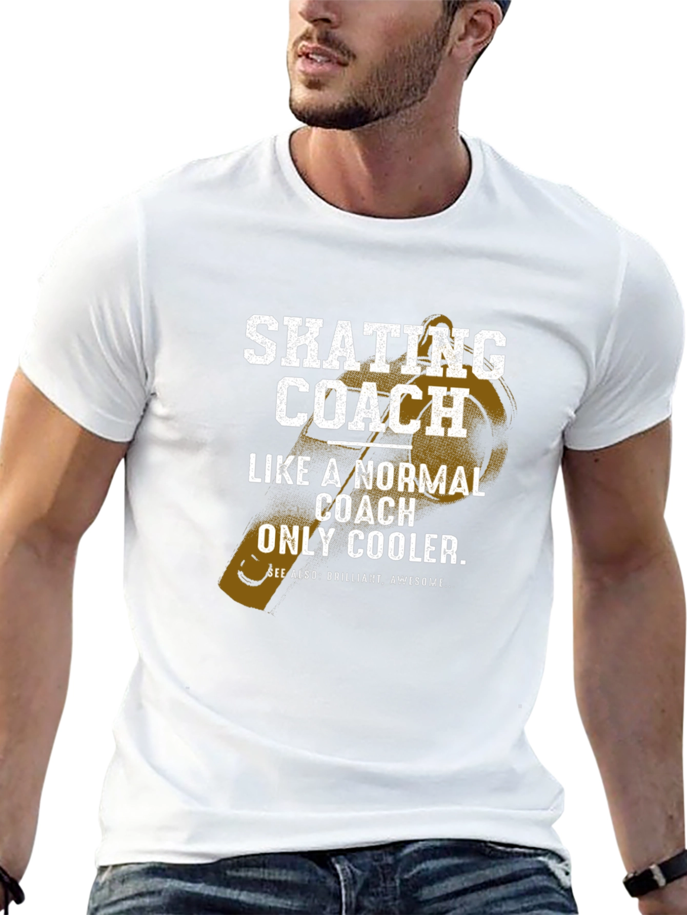 Skating Coach T-Shirt - Cooler Than Normal!