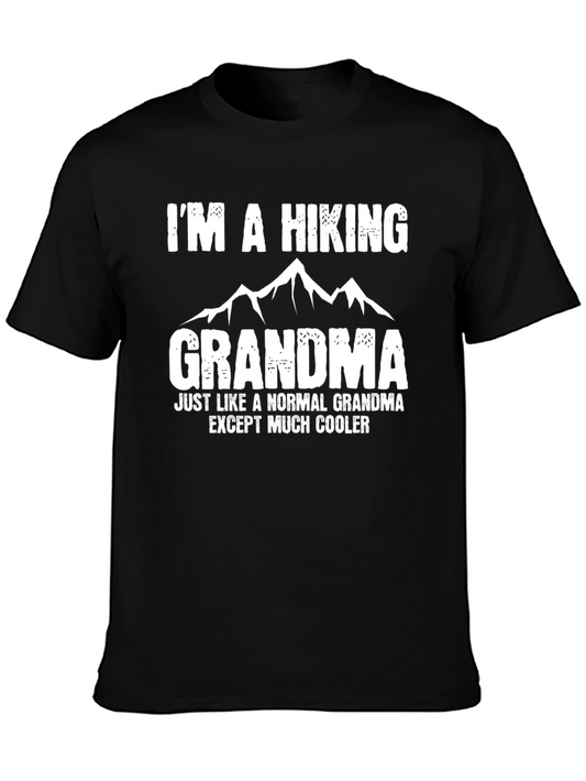 Hiking Grandma T-Shirt - Cool Outdoorsy Grandparent Tee