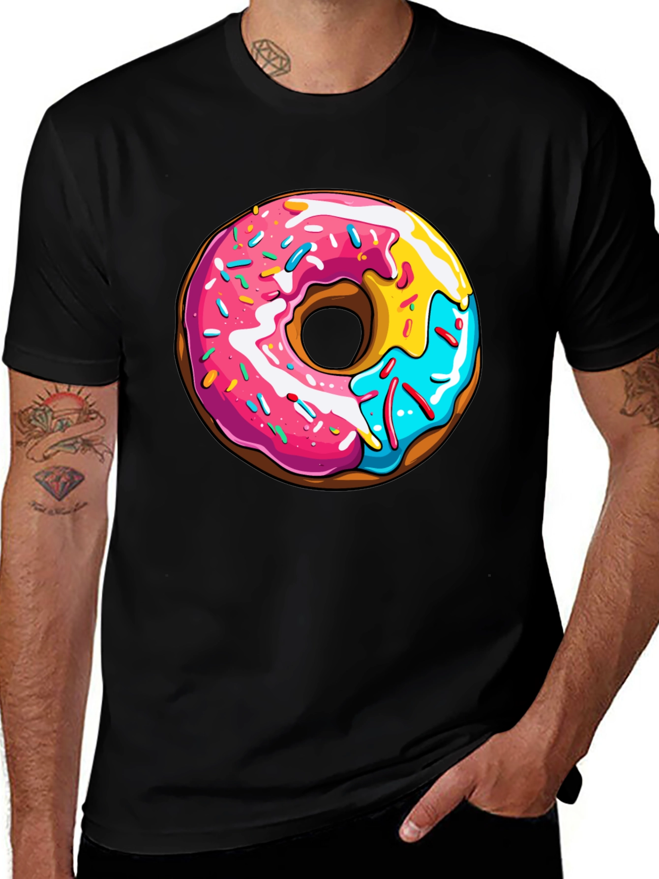 Donut Graphic Tee - Sweet Treat T-Shirt