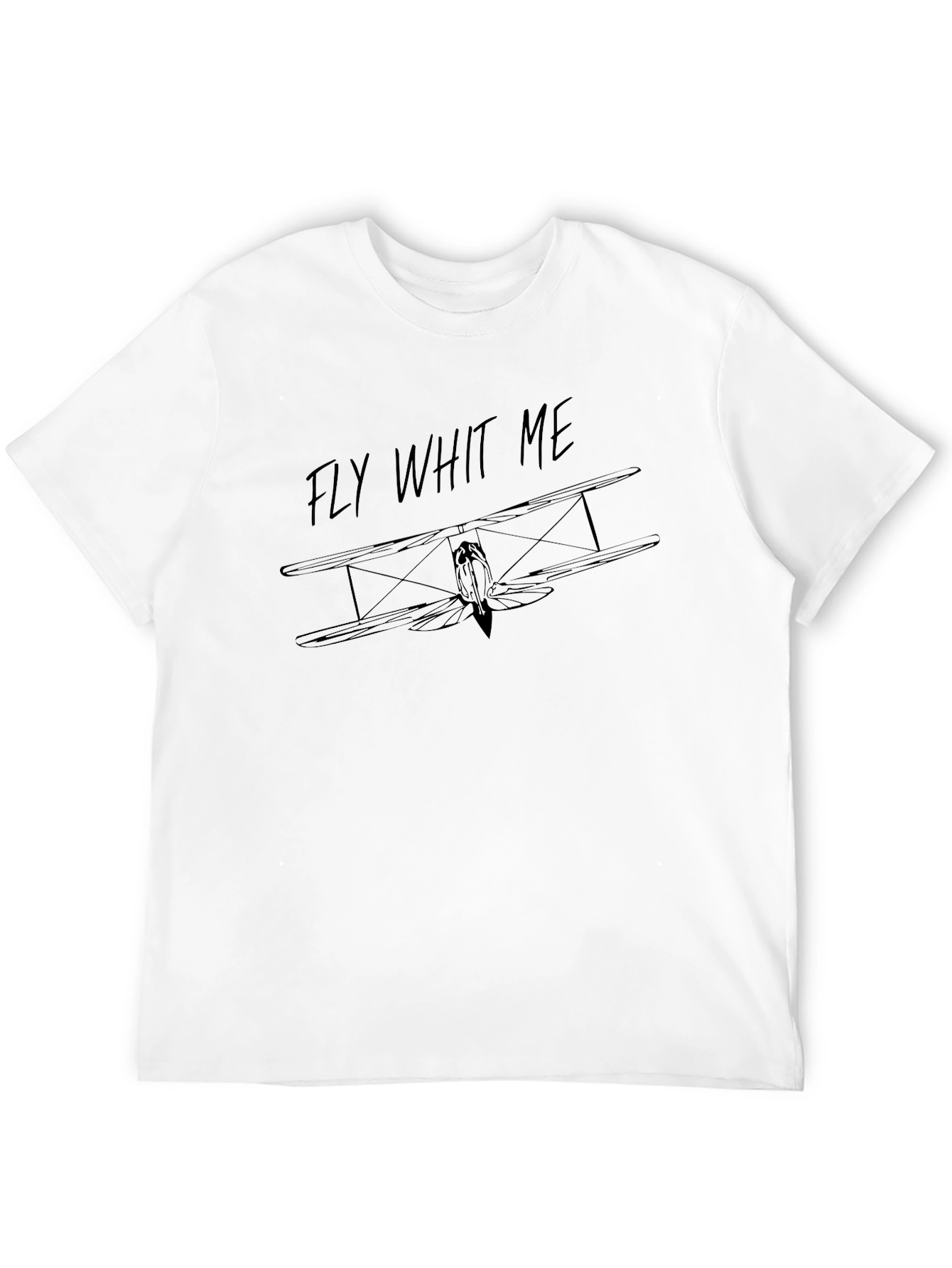 Fly Whit Me Airplane T-Shirt