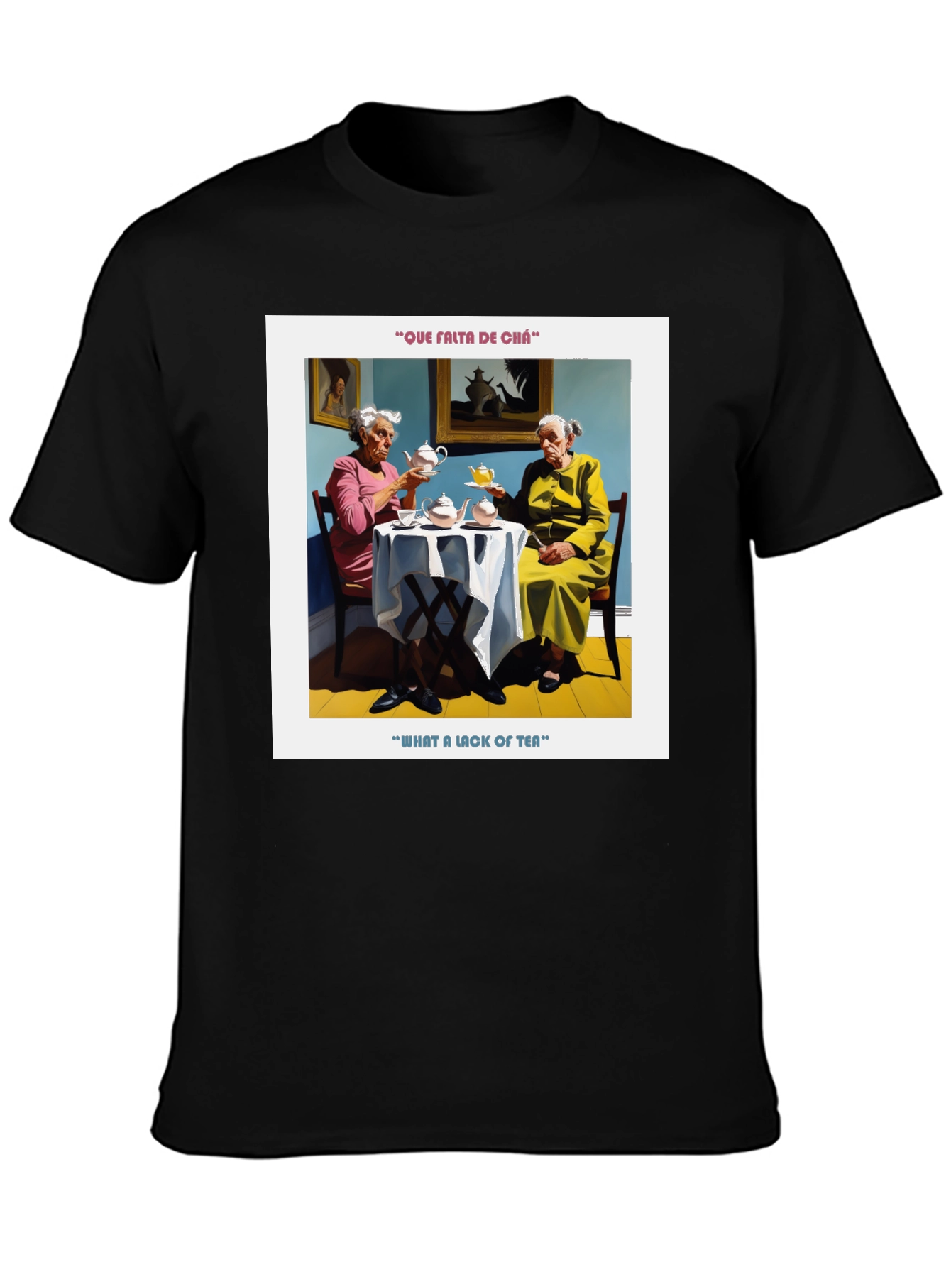 Quirky Lack of Tea Graphic T-Shirt