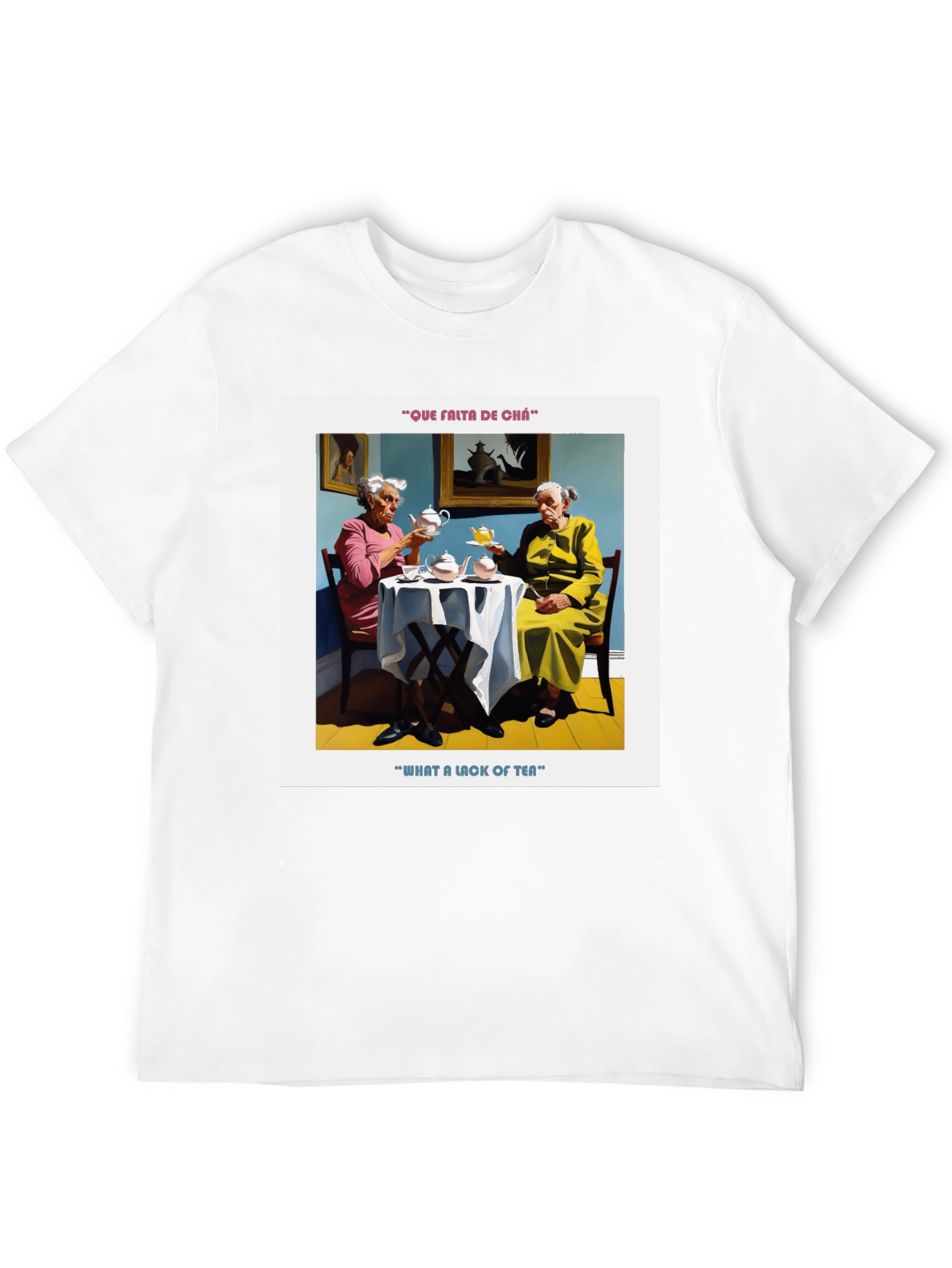 Quirky Lack of Tea Graphic T-Shirt
