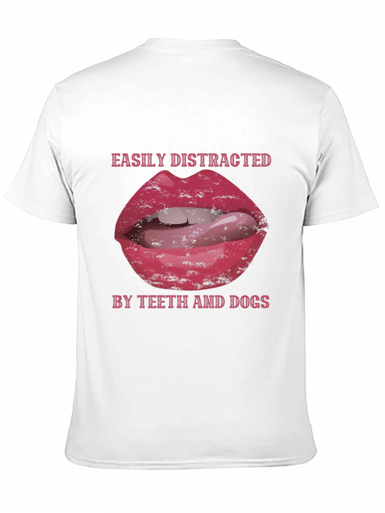 Easily Distracted Lips T-Shirt