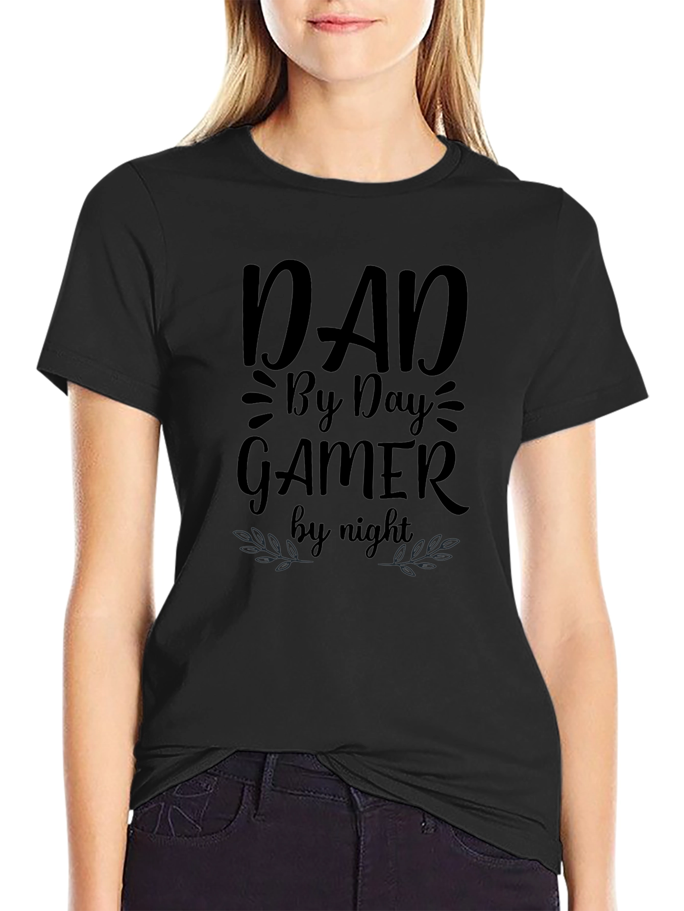 Dad By Day Gamer By Night Graphic Tee