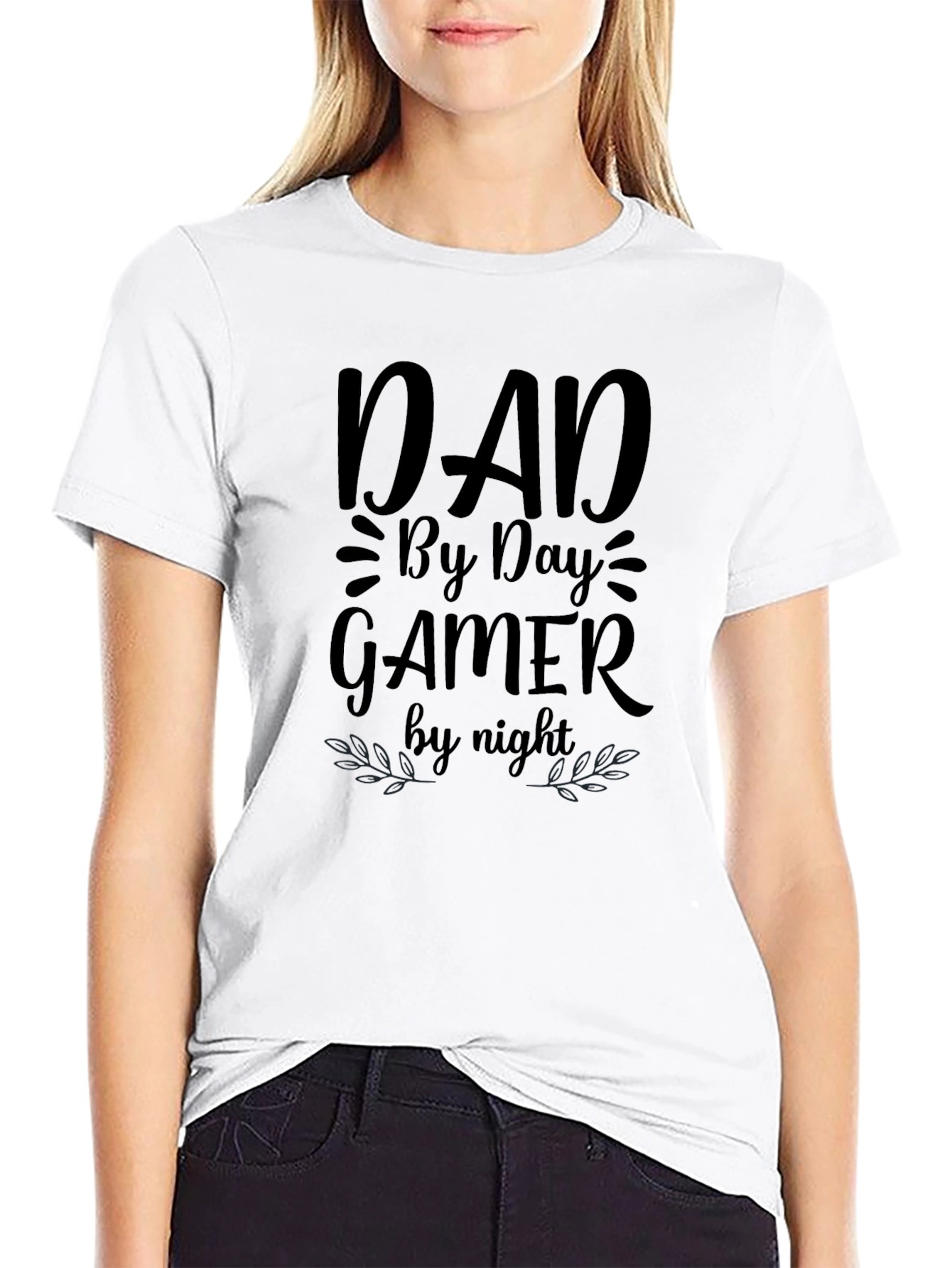 Dad By Day Gamer By Night Graphic Tee