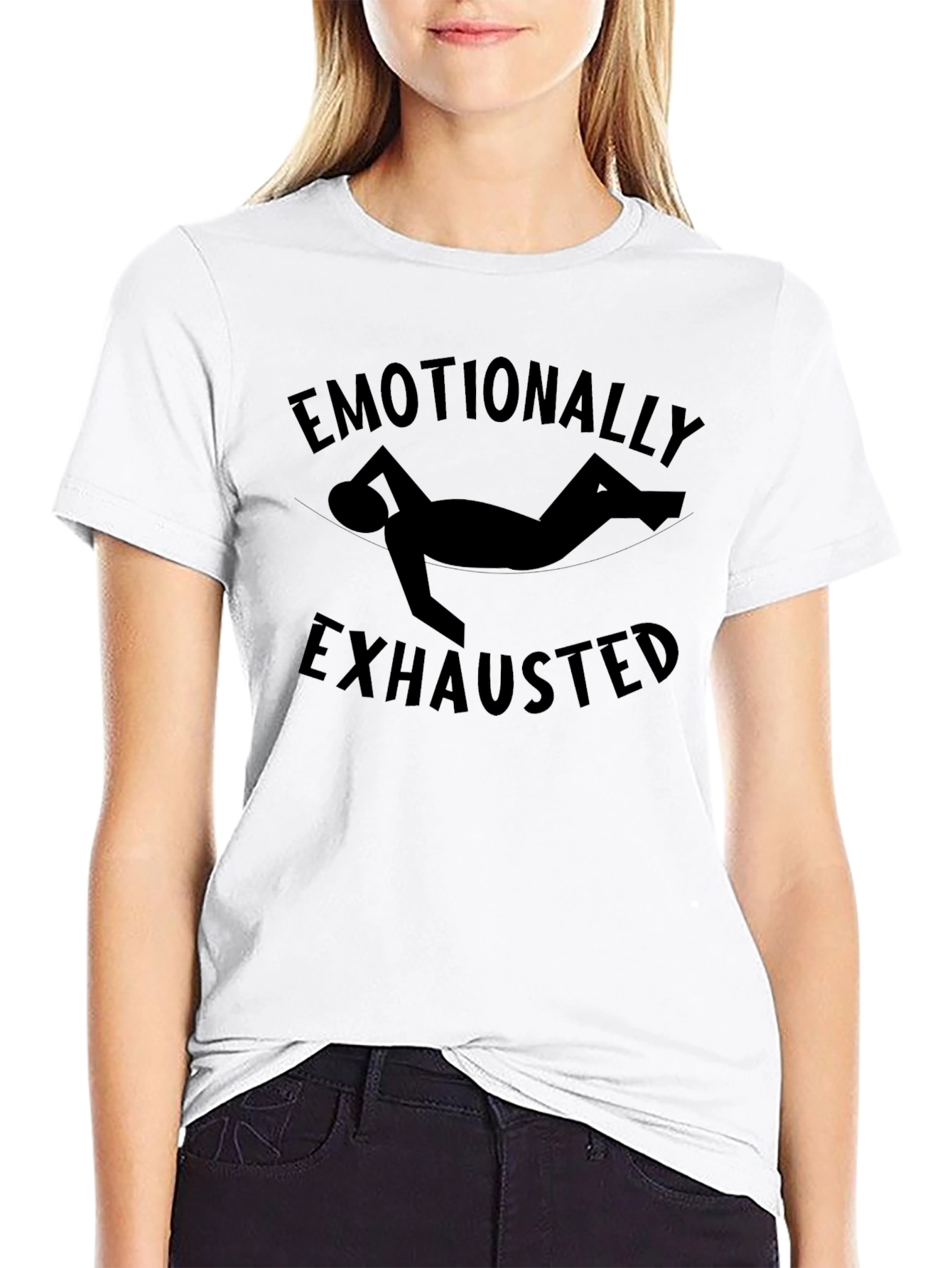 Emotionally Exhausted Graphic Tee - Unisex Comfort