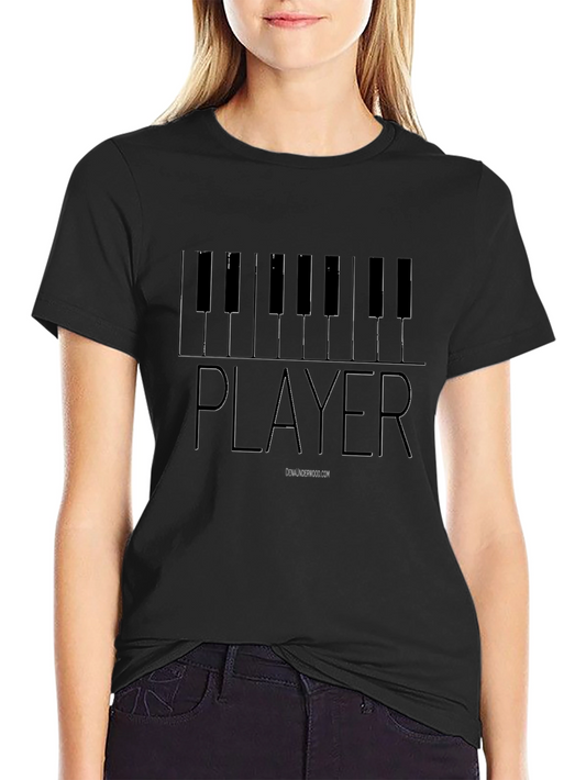 Piano Player Graphic T-Shirt - Musician Tee