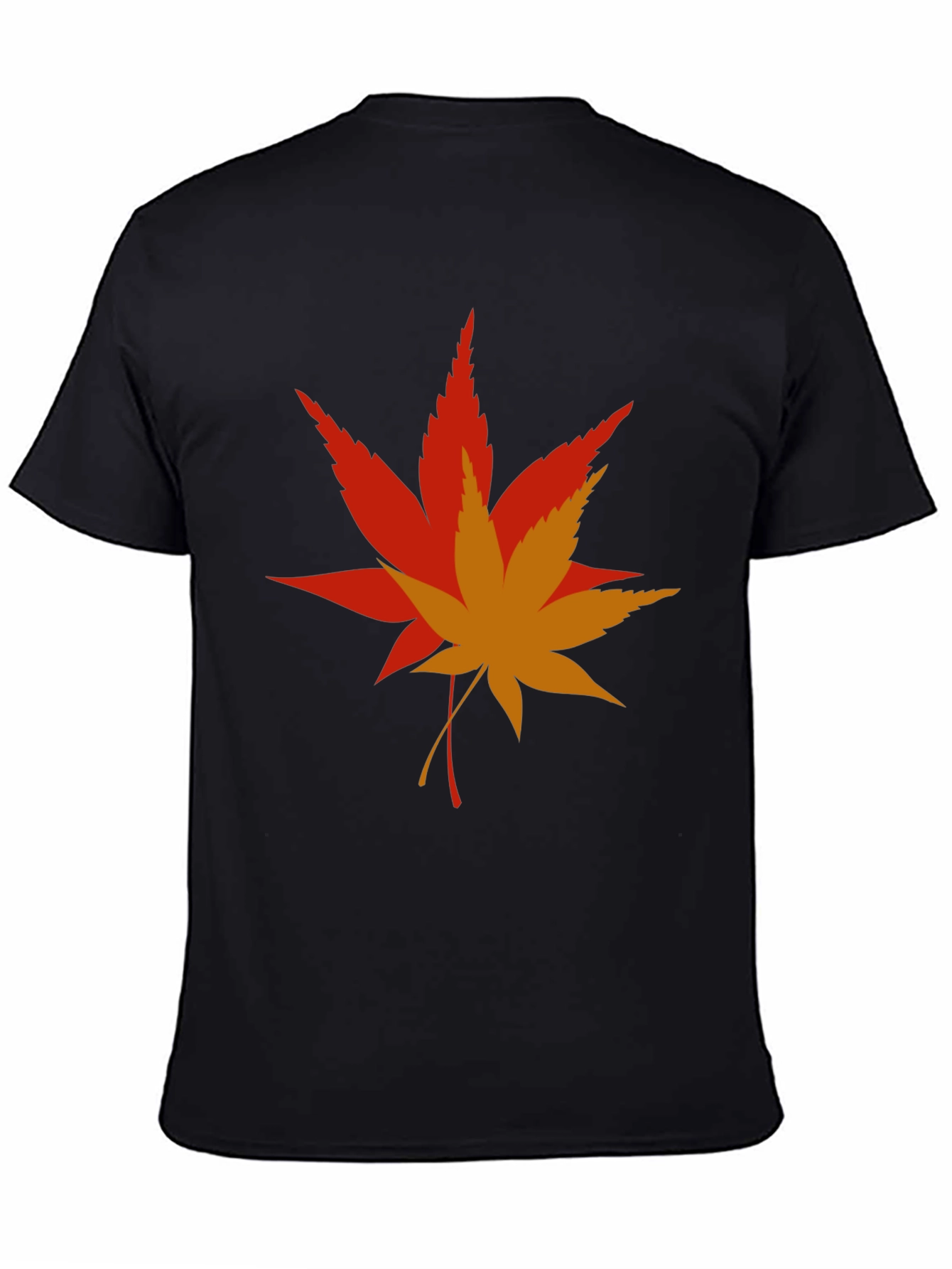 Autumn Leaf Graphic Tee - Stylish Mens T-Shirt