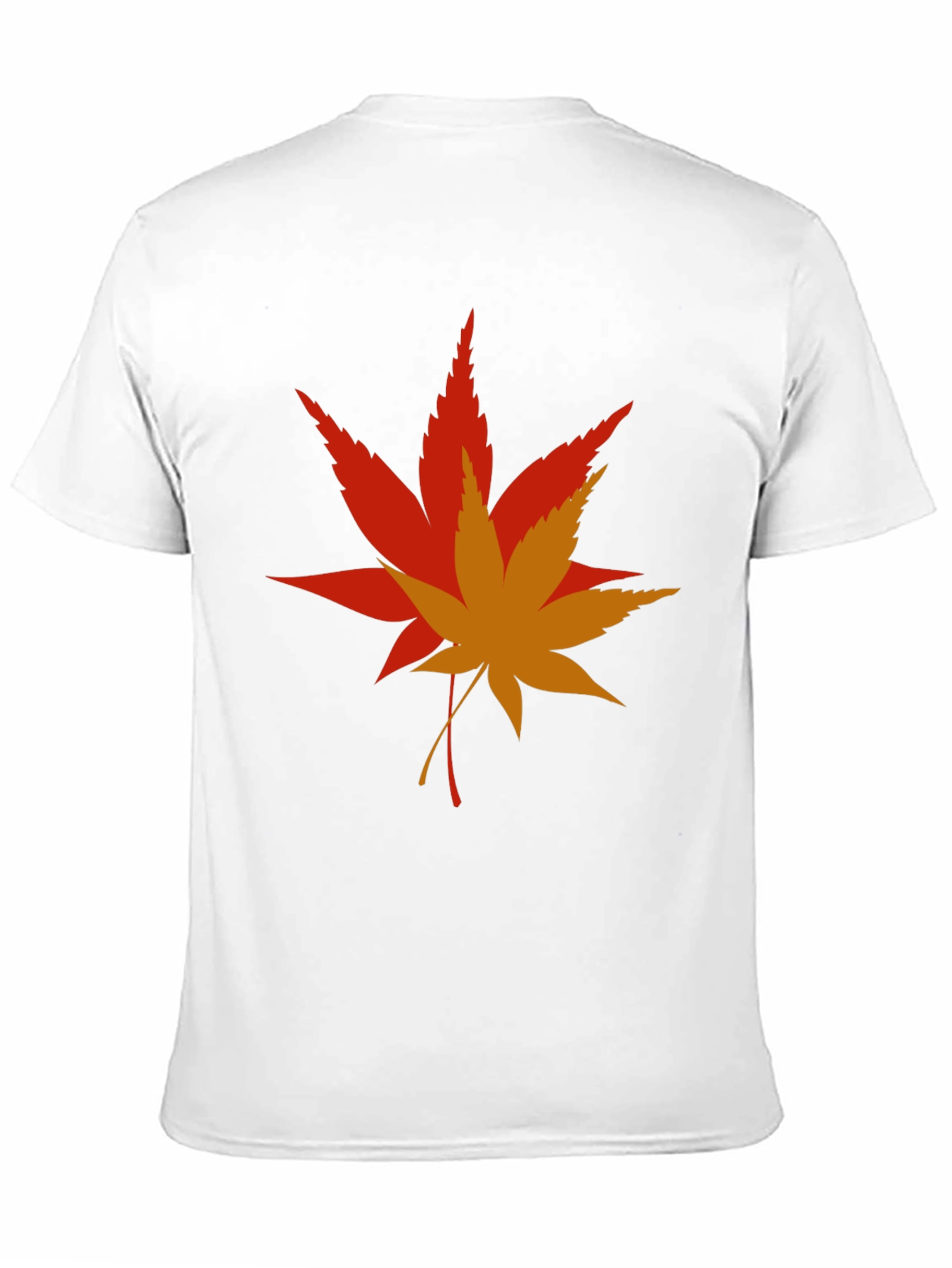 Autumn Leaf Graphic Tee - Stylish Mens T-Shirt