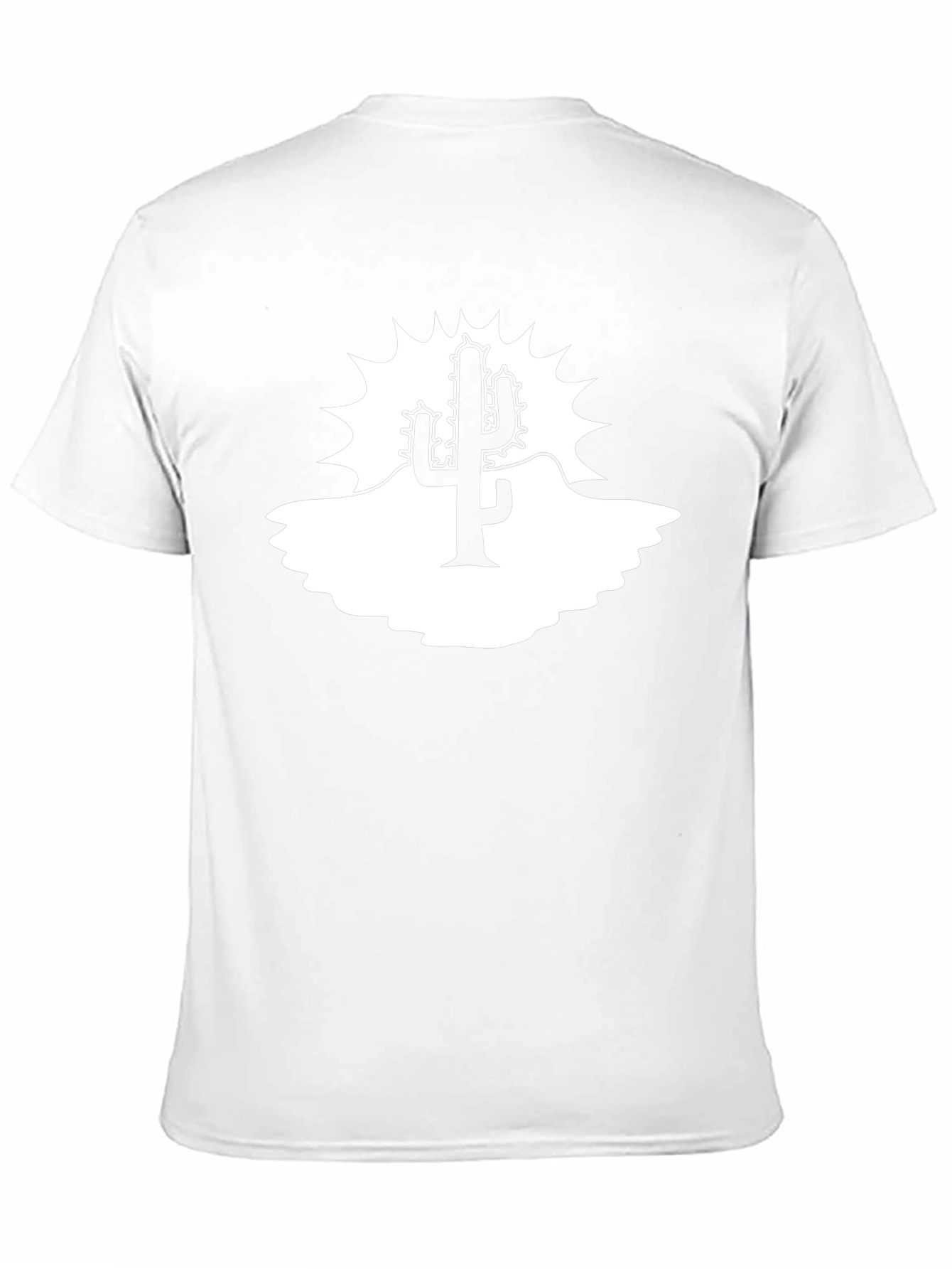 Cactus Graphic Tee - Desert Style Black Shirt