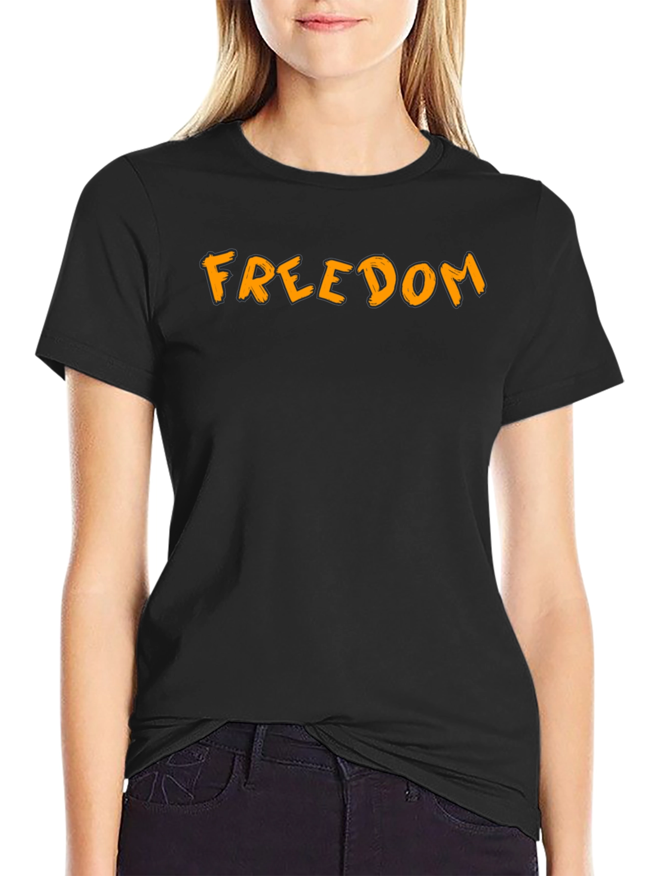Freedom Graphic Tee - Short Sleeve Casual Shirt