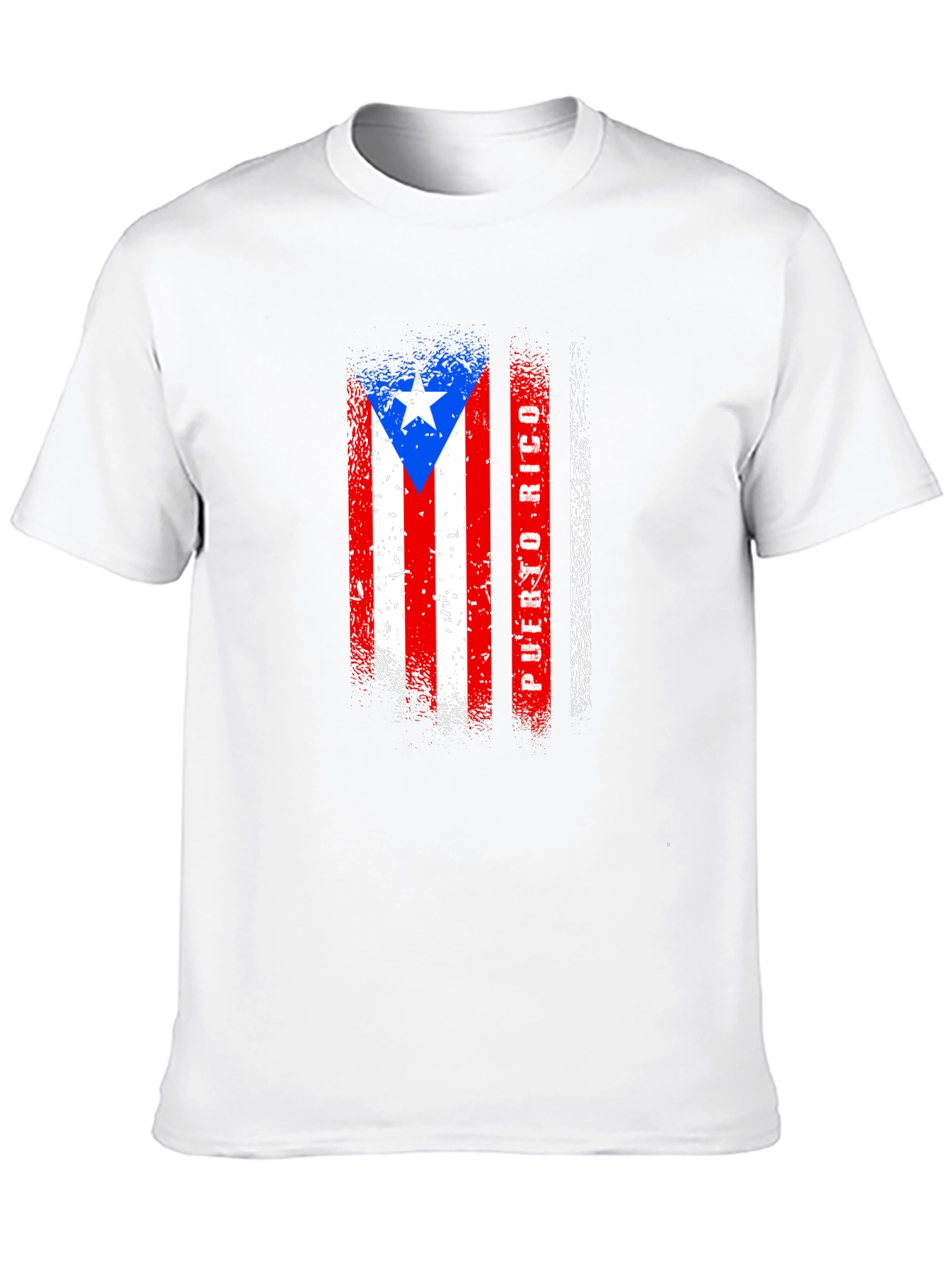 Puerto Rico Flag T-Shirt - Distressed Graphic Tee