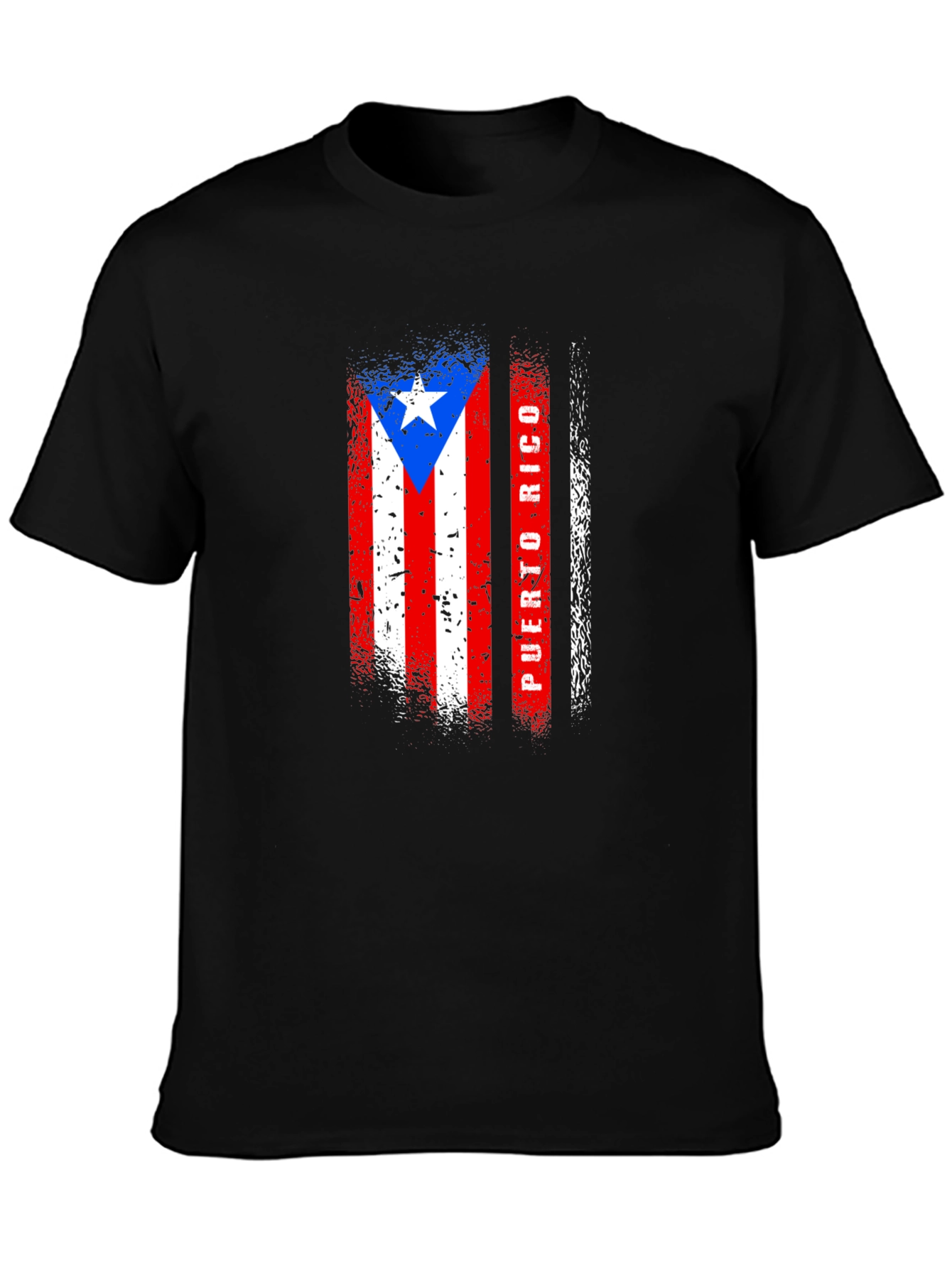 Puerto Rico Flag T-Shirt - Distressed Graphic Tee