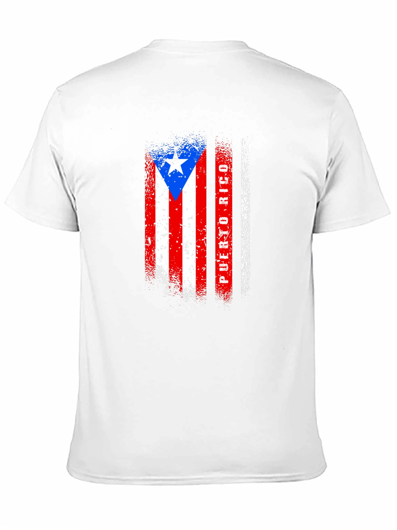 Puerto Rico Flag T-Shirt - Distressed Graphic Tee