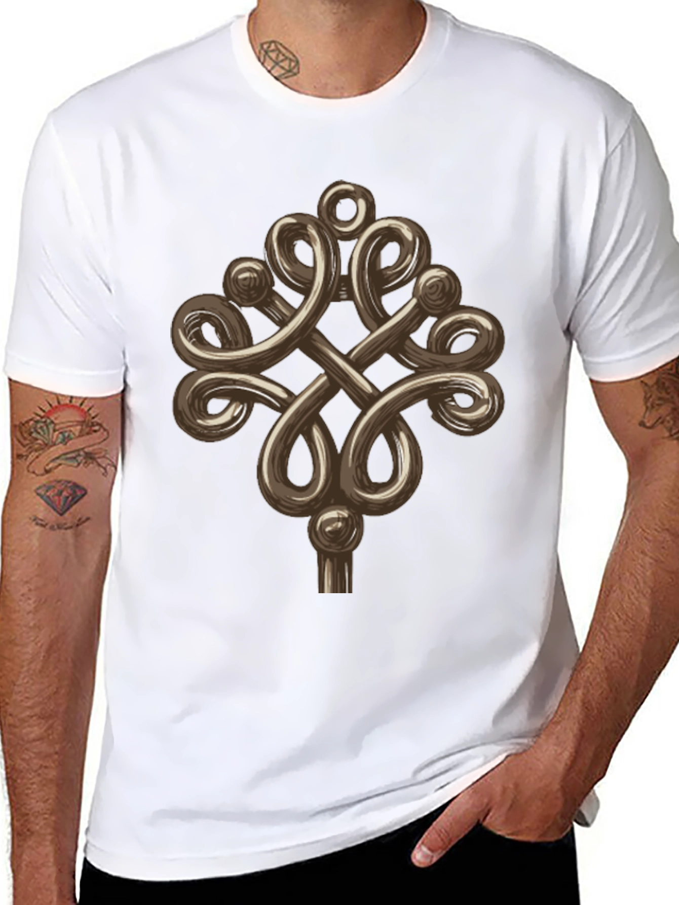 Celtic Knot T-Shirt - Unisex Black Tee