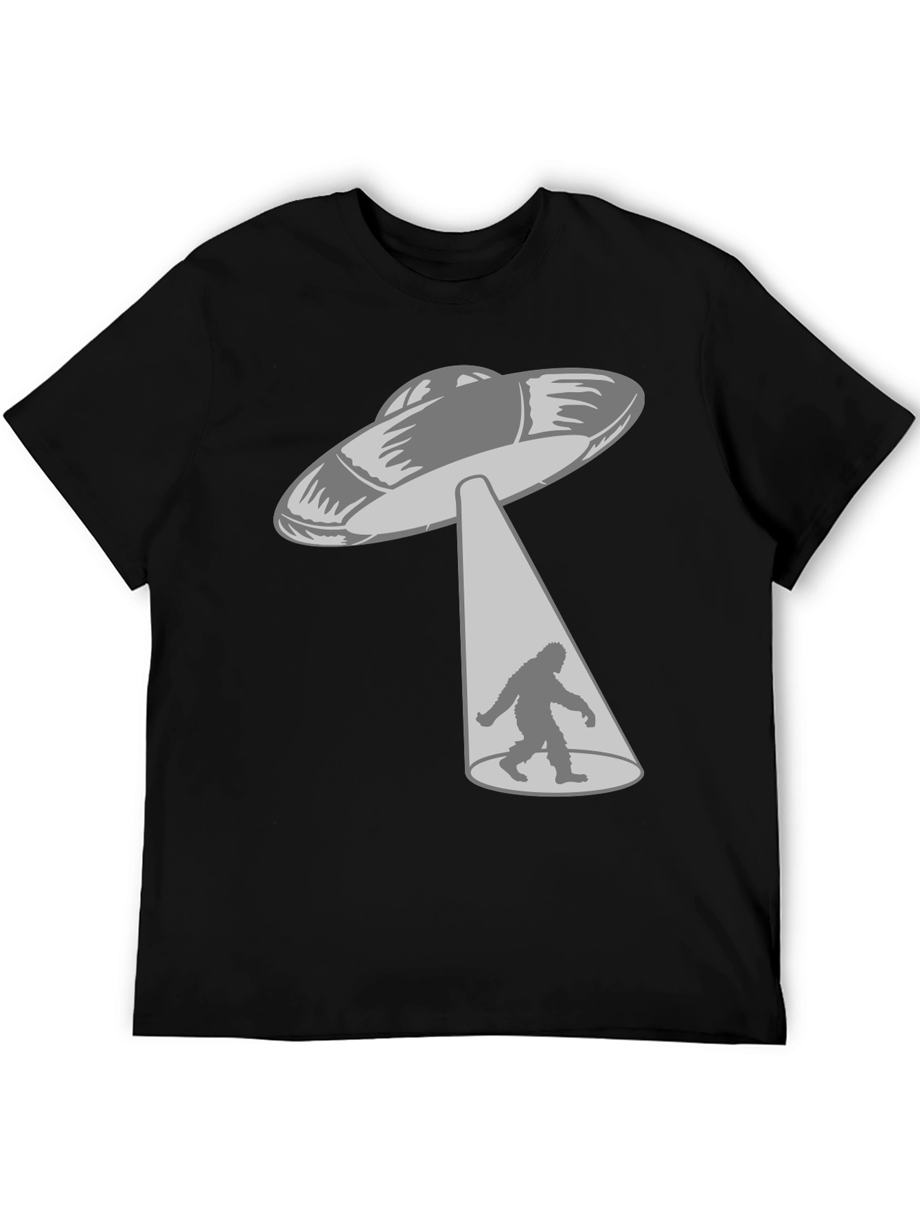 UFO Abduction Bigfoot T-Shirt