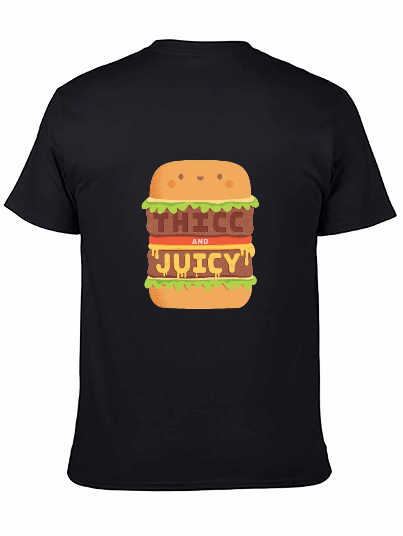 Thiccc and Juicy Burger Graphic Tee