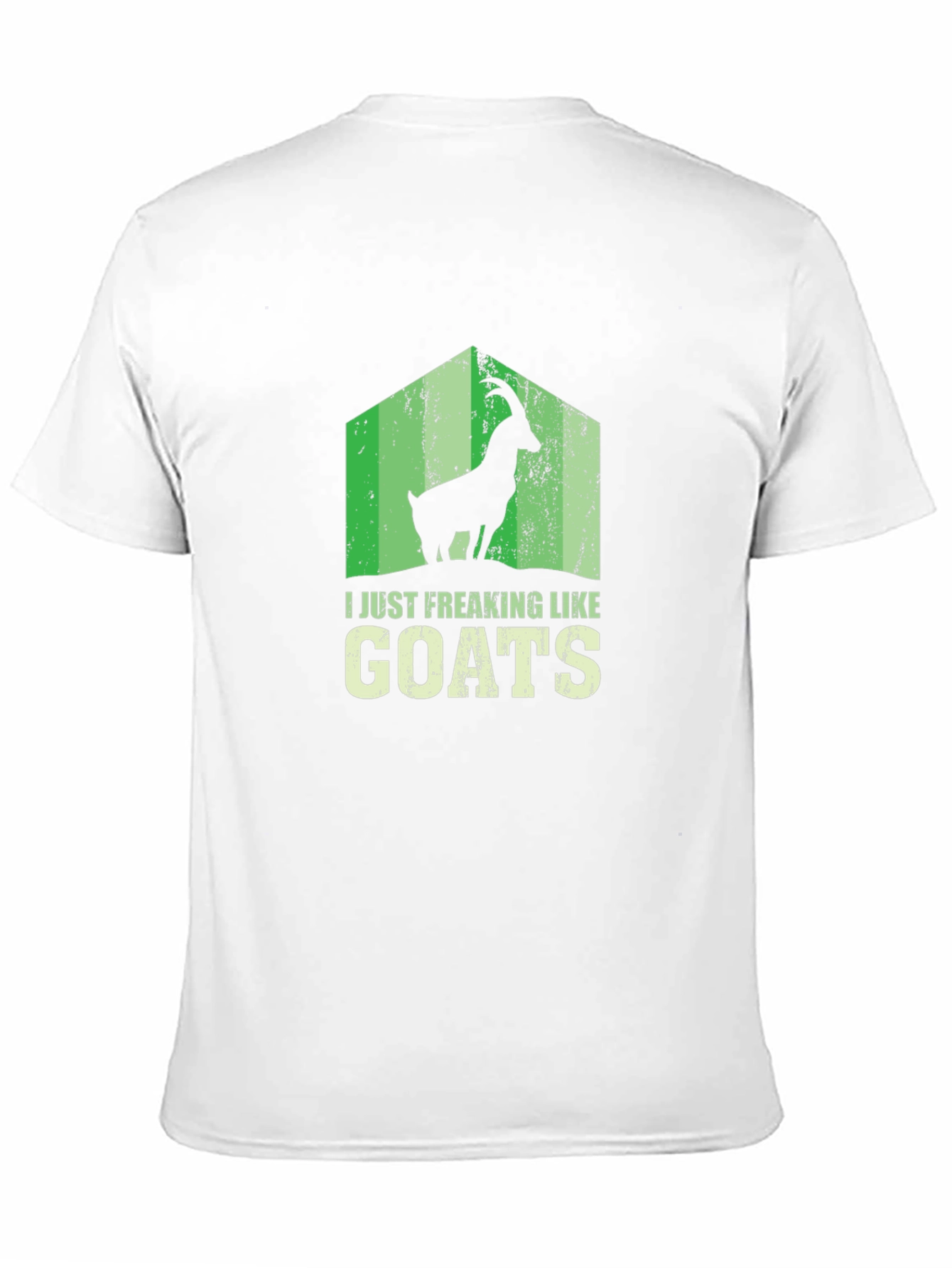 I Just Freaking Like Goats Black T-Shirt