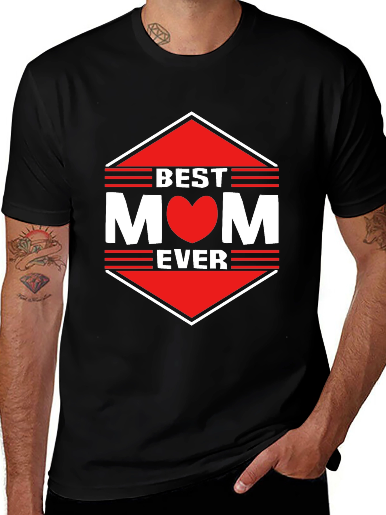 Best Mom Ever Graphic Tee - Mothers Day Gift