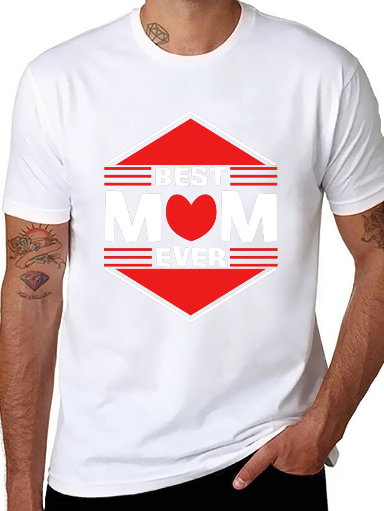 Best Mom Ever Graphic Tee - Mothers Day Gift