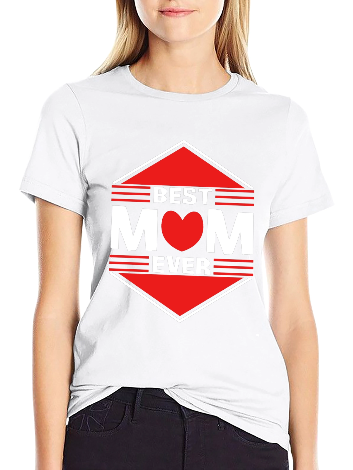 Best Mom Ever Graphic Tee - Mothers Day Gift