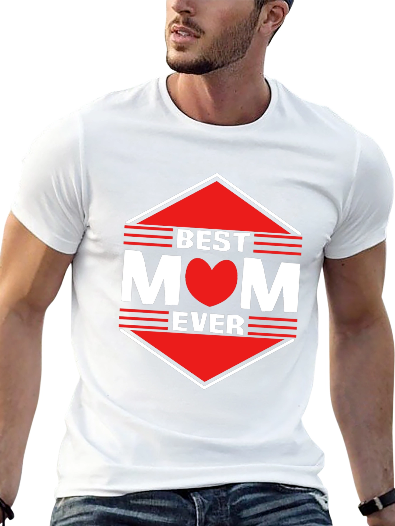 Best Mom Ever Graphic Tee - Mothers Day Gift