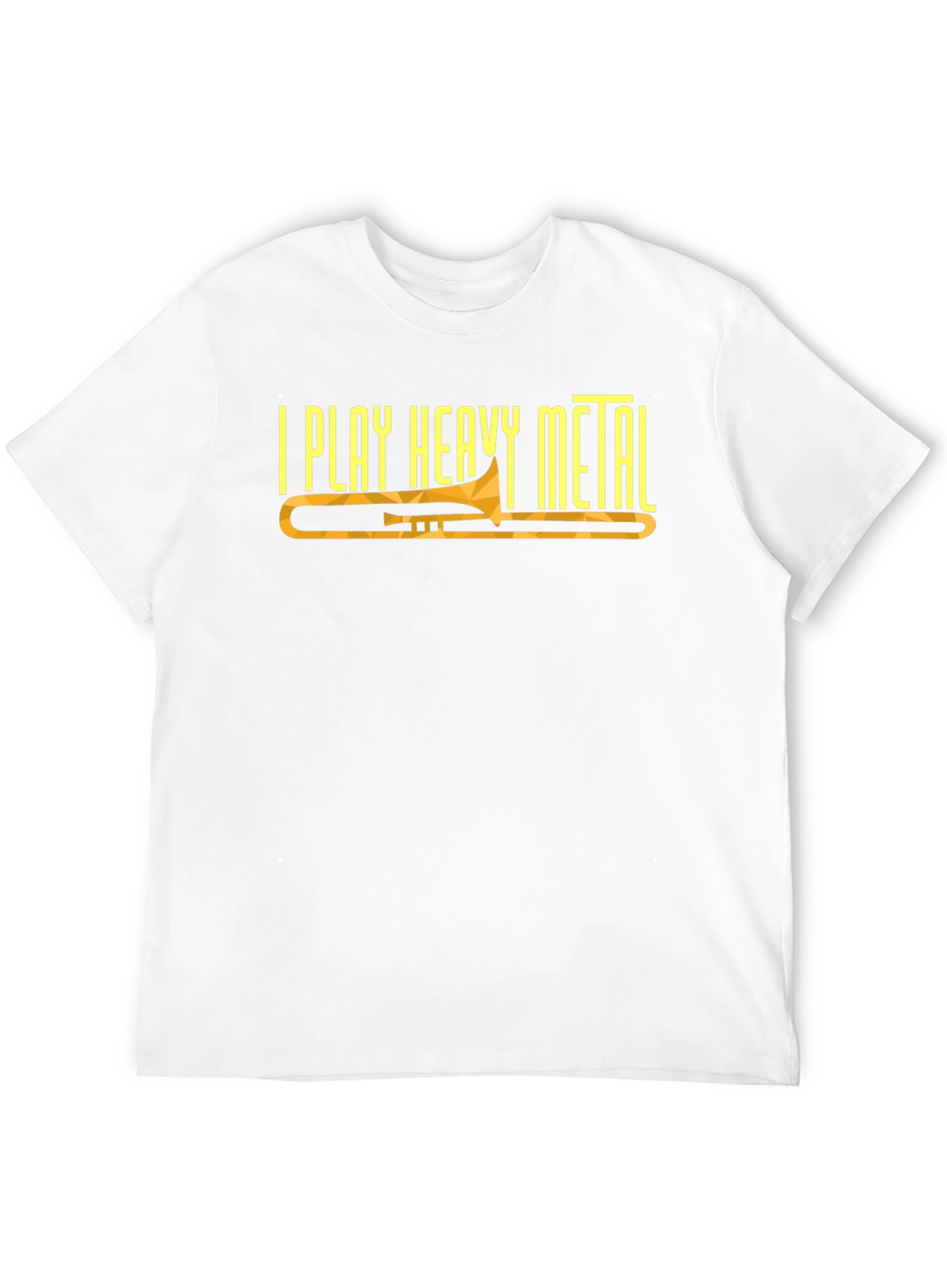 I Play Heavy Metal Trombone Graphic Tee